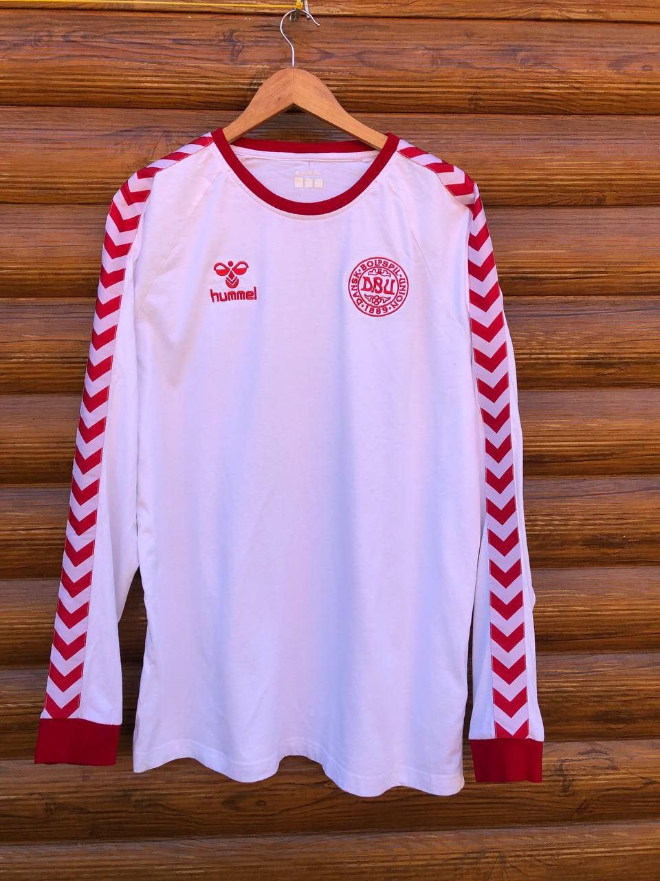 Denmark Hummel Shirt Jersey Football Soccer Dansk