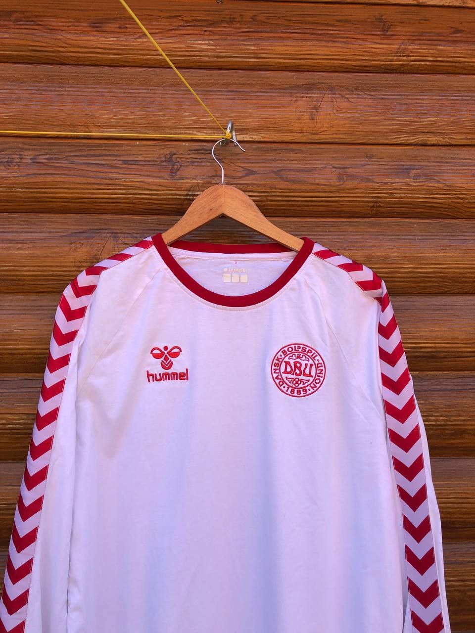 Denmark Hummel Shirt Jersey Football Soccer Dansk