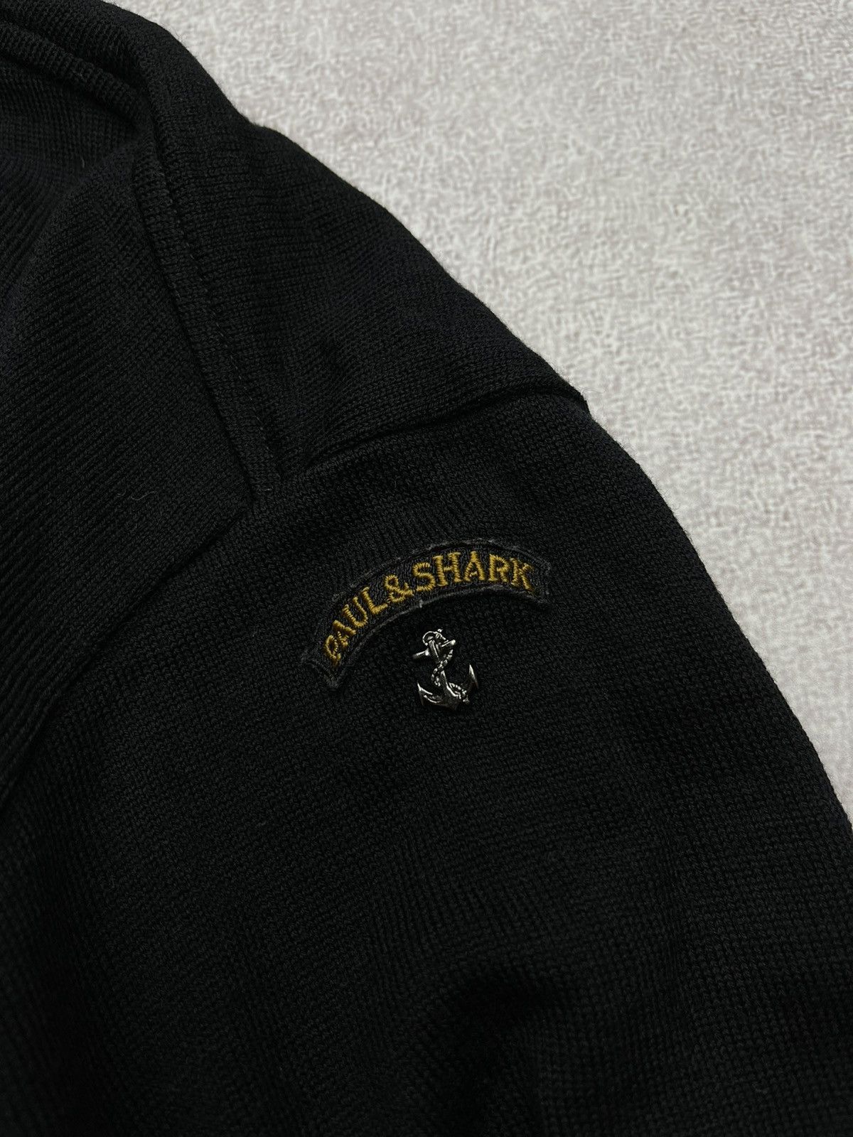 Paul & Shark Paul & Shark Wool Pullover Sweater Black size xl Size US XL / EU 56 / 4 - 4 Thumbnail