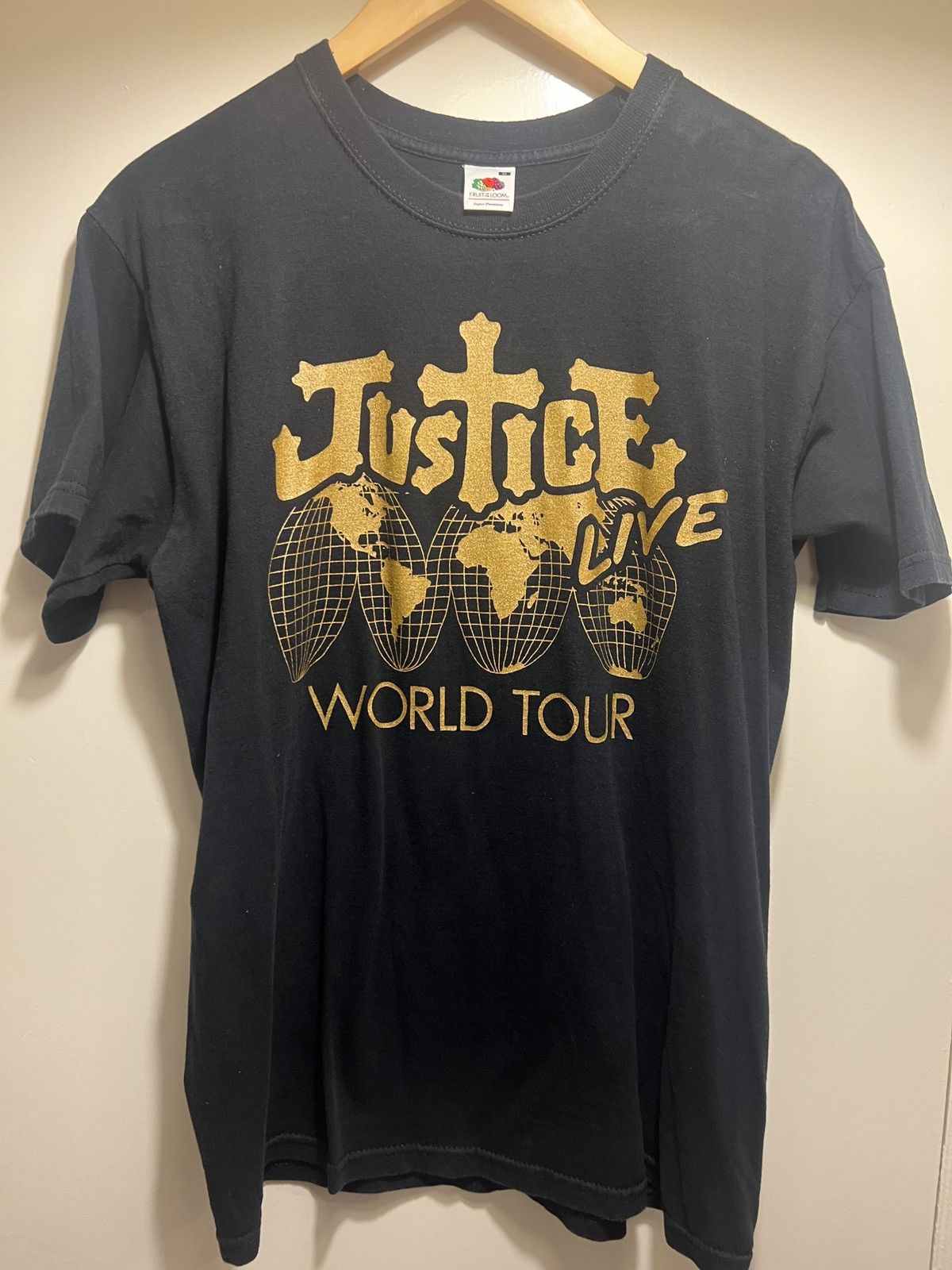 Vintage Vintage Ed Banger x Justice 2007 World Tour Shirt | Grailed