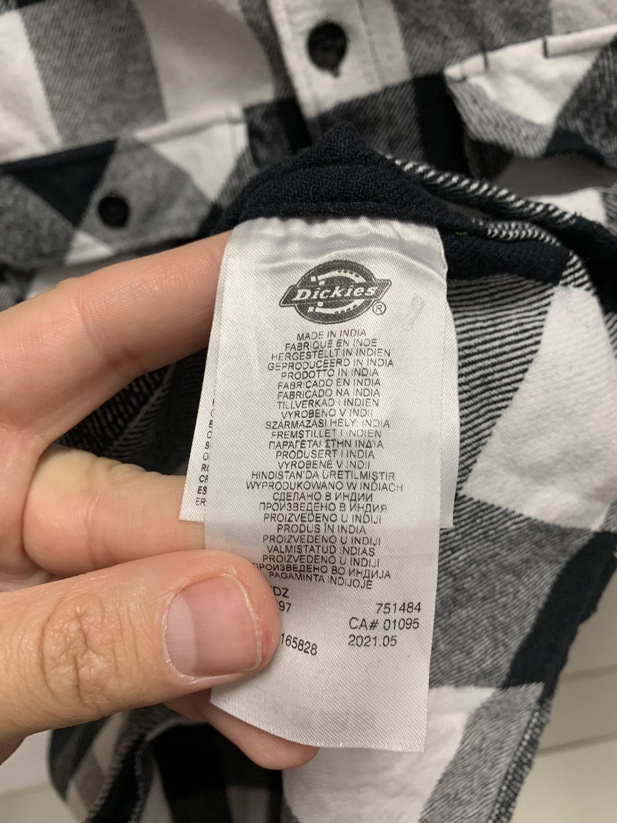 Dickies Dickies vintage flannel overshirt shirt M sz Size US M / EU 48-50 / 2 - 6 Thumbnail