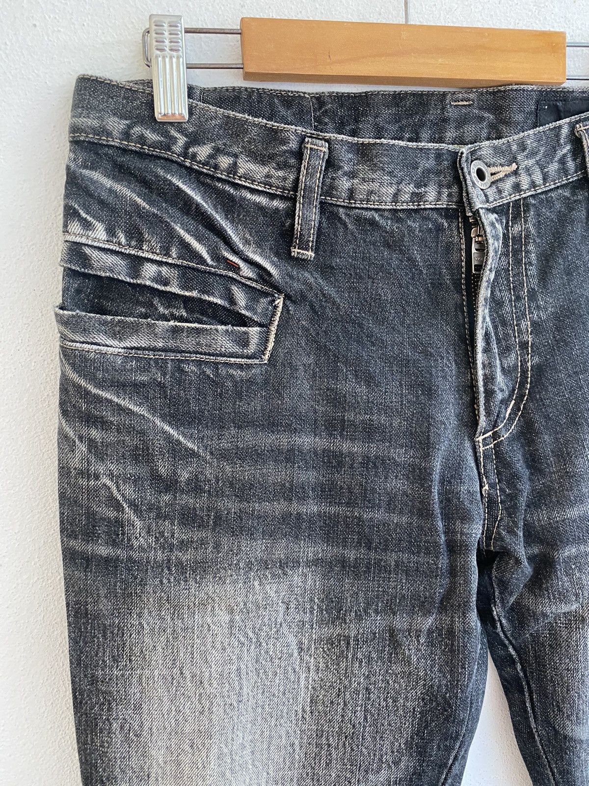 L7 Real Hip 1990S L7 REAL HIP FLARE COWBOY GORPCORE TORNADO DISTRESSED Size US 32 / EU 48 - 11 Thumbnail
