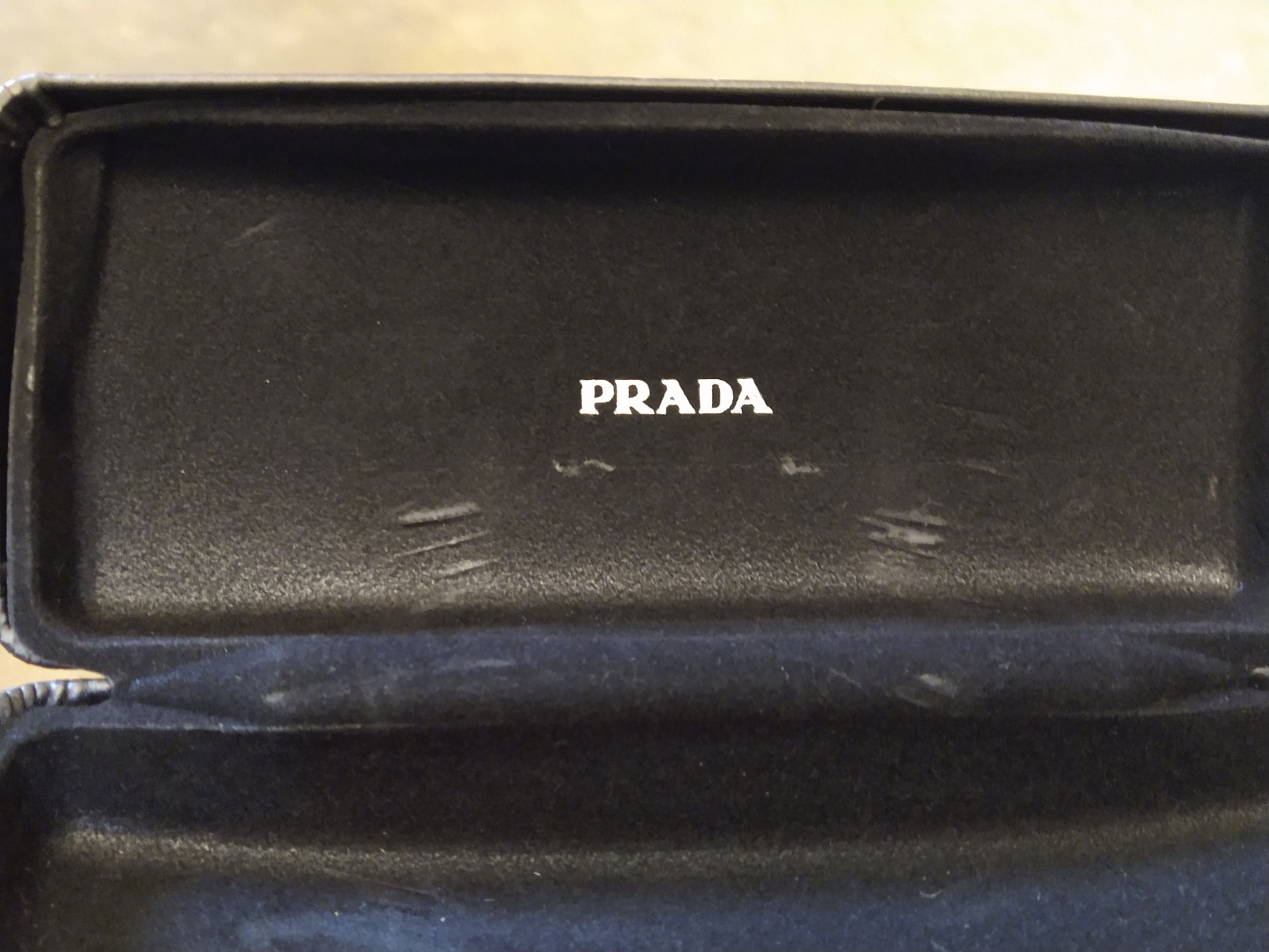 Prada Prada Sunglasses SPR12B Blue Clear Italy Size ONE SIZE - 15 Thumbnail