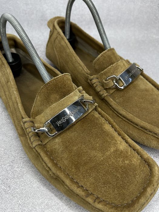 Vintage YSL Yves Saint Laurent Pour Homme Slippers Loafers Vintage