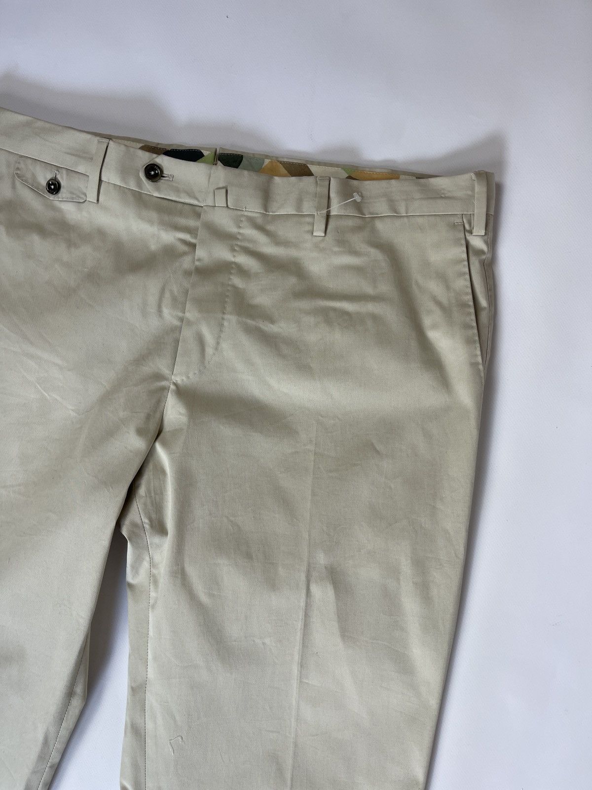 PT Torino PT01 watercolour slim fit stretch chinos casual pants Size US 38 / EU 54 - 8 Thumbnail