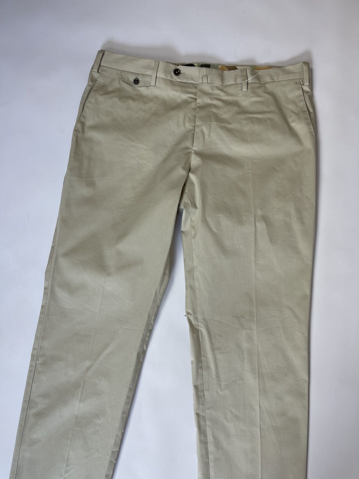 PT Torino PT01 watercolour slim fit stretch chinos casual pants Size US 38 / EU 54 - 6 Thumbnail