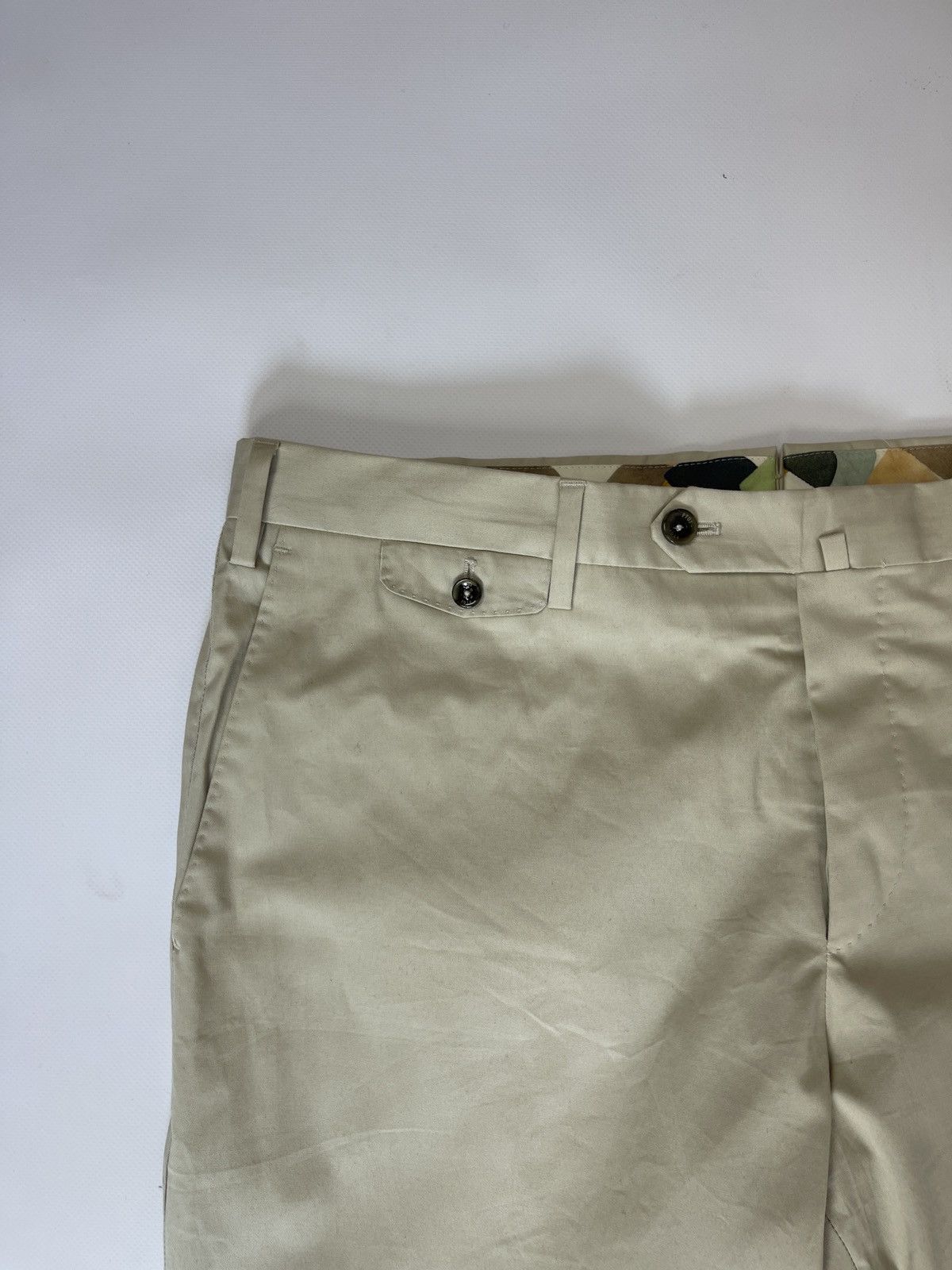 PT Torino PT01 watercolour slim fit stretch chinos casual pants Size US 38 / EU 54 - 7 Thumbnail