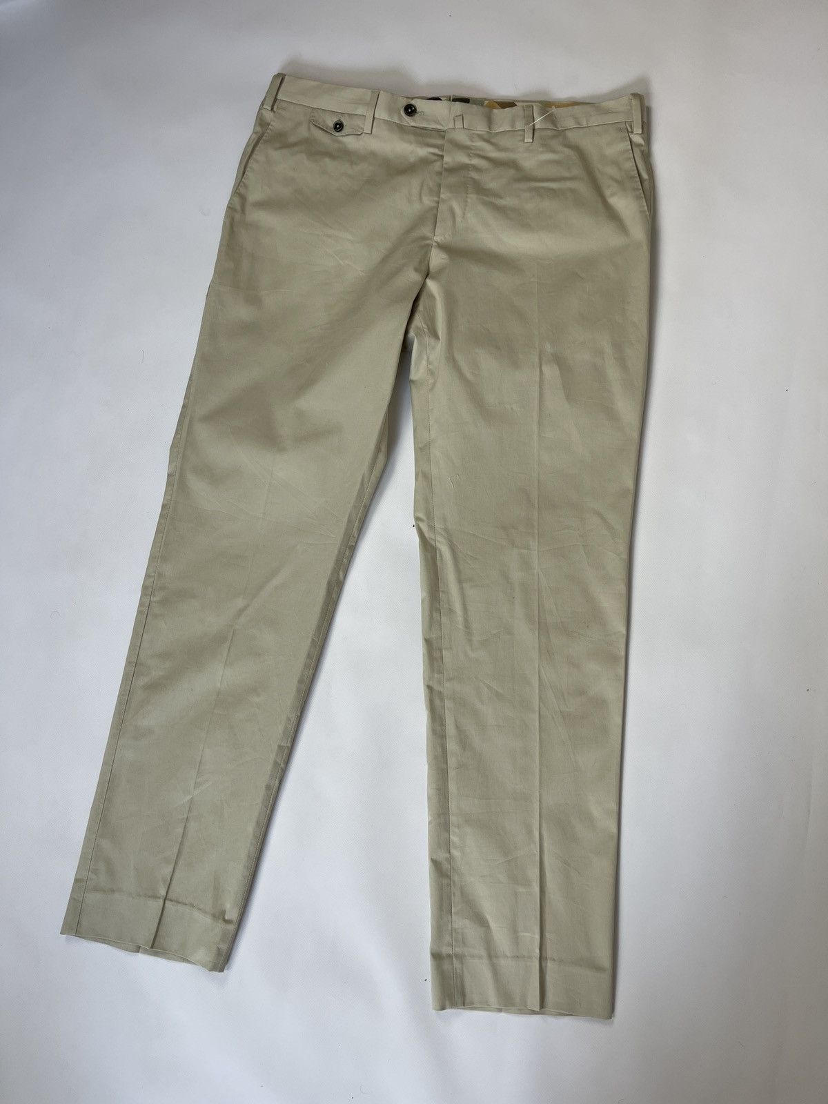 PT Torino PT01 watercolour slim fit stretch chinos casual pants Size US 38 / EU 54 - 1 Thumbnail