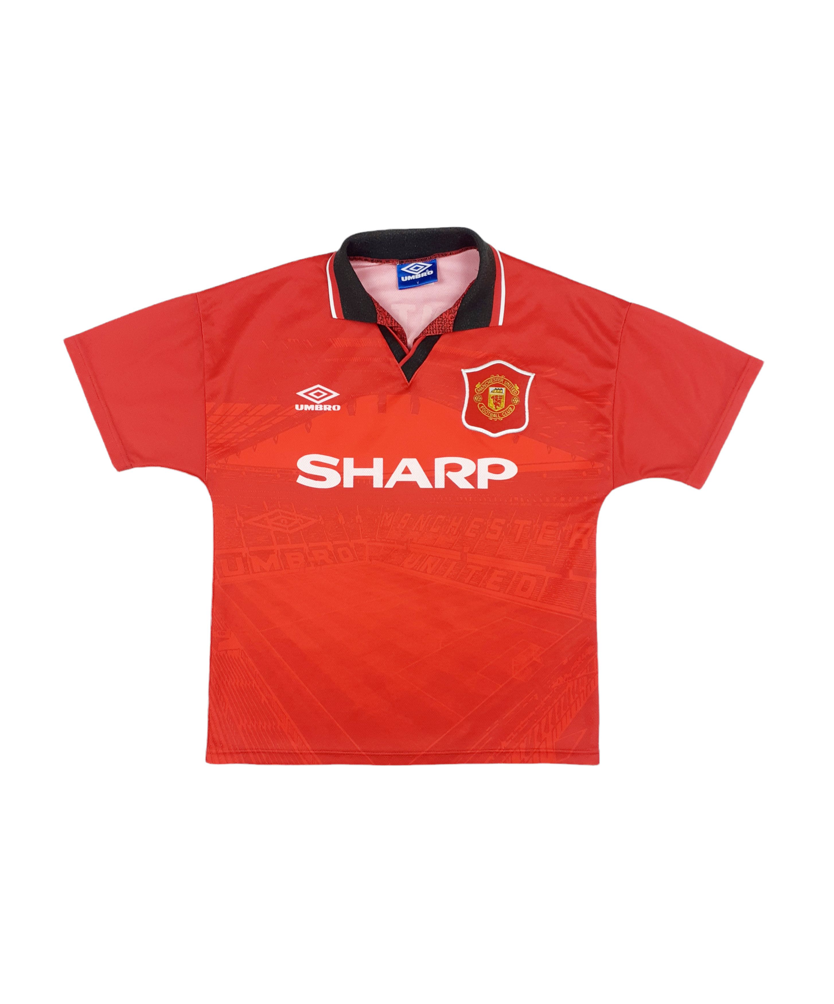 Umbro × Vintage 💎 1994/1995 Manchester United Cantona Umbro 90s 80s Tshirt Size US S / EU 44-46 / 1 - 1 Thumbnail