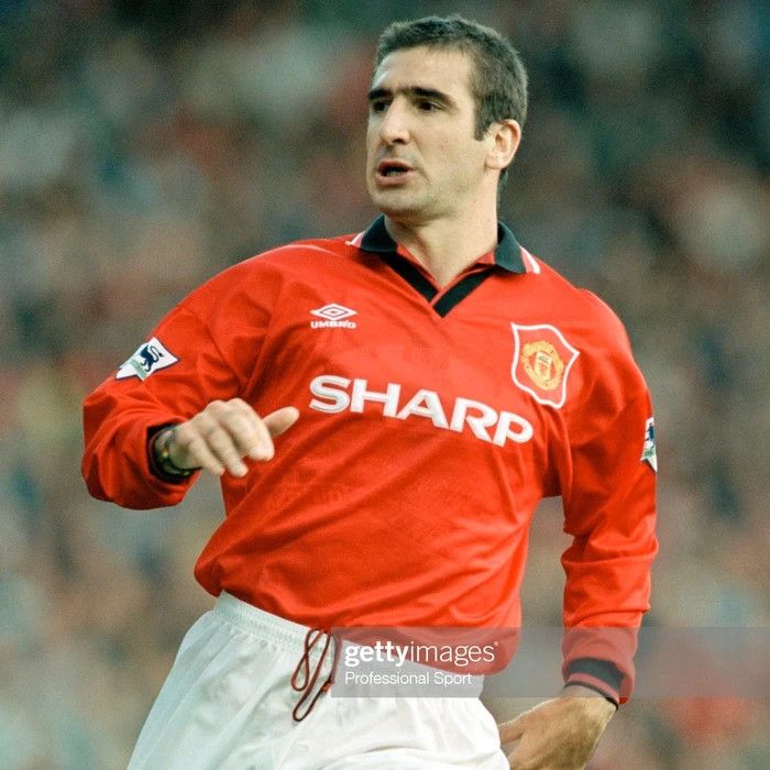 Umbro × Vintage 💎 1994/1995 Manchester United Cantona Umbro 90s 80s Tshirt Size US S / EU 44-46 / 1 - 3 Thumbnail