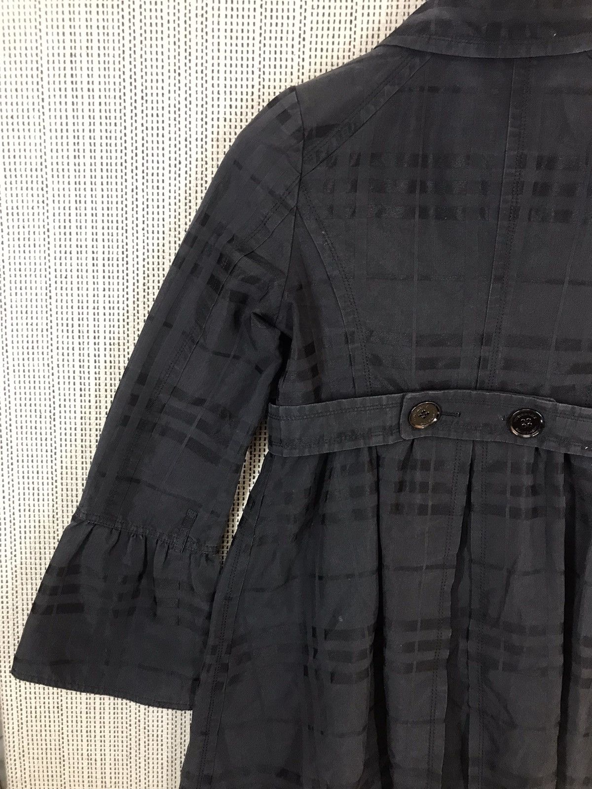 Burberry ‼️BURBERRY BLUE LABEL LONG JACKET SUNFADED‼️ Size M / US 6-8 / IT 42-44 - 11 Thumbnail