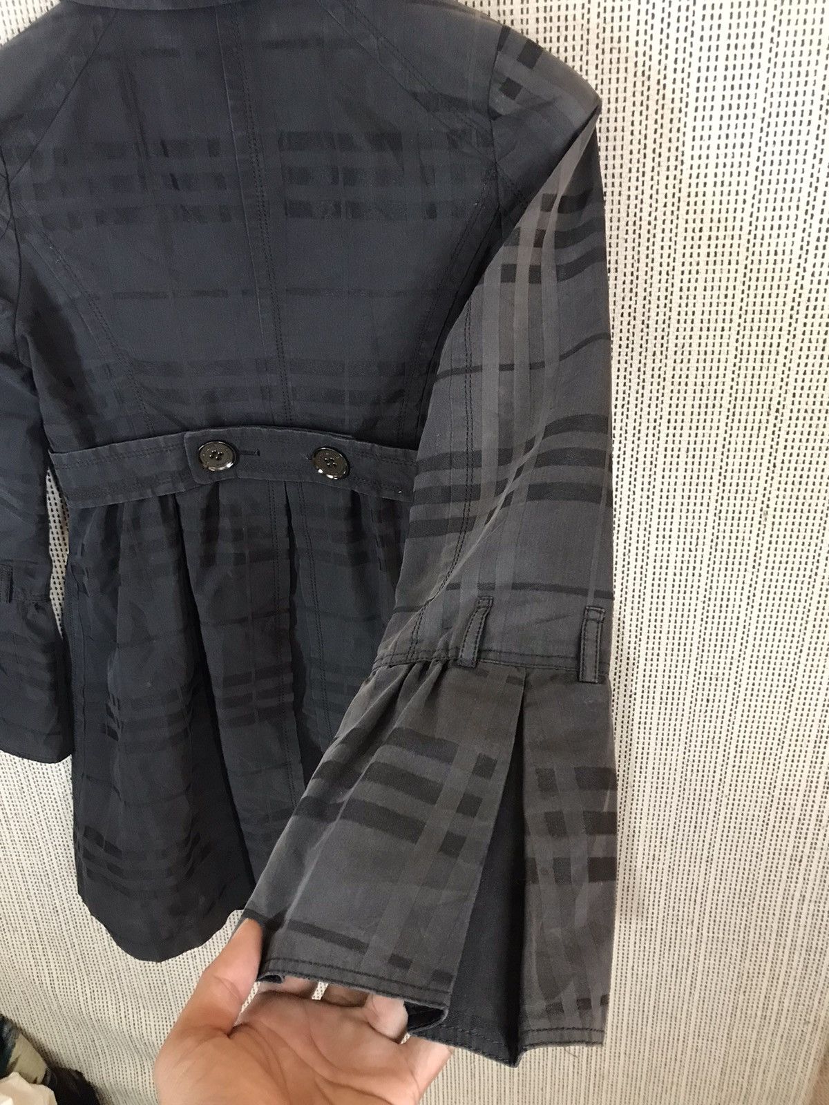 Burberry ‼️BURBERRY BLUE LABEL LONG JACKET SUNFADED‼️ Size M / US 6-8 / IT 42-44 - 8 Thumbnail