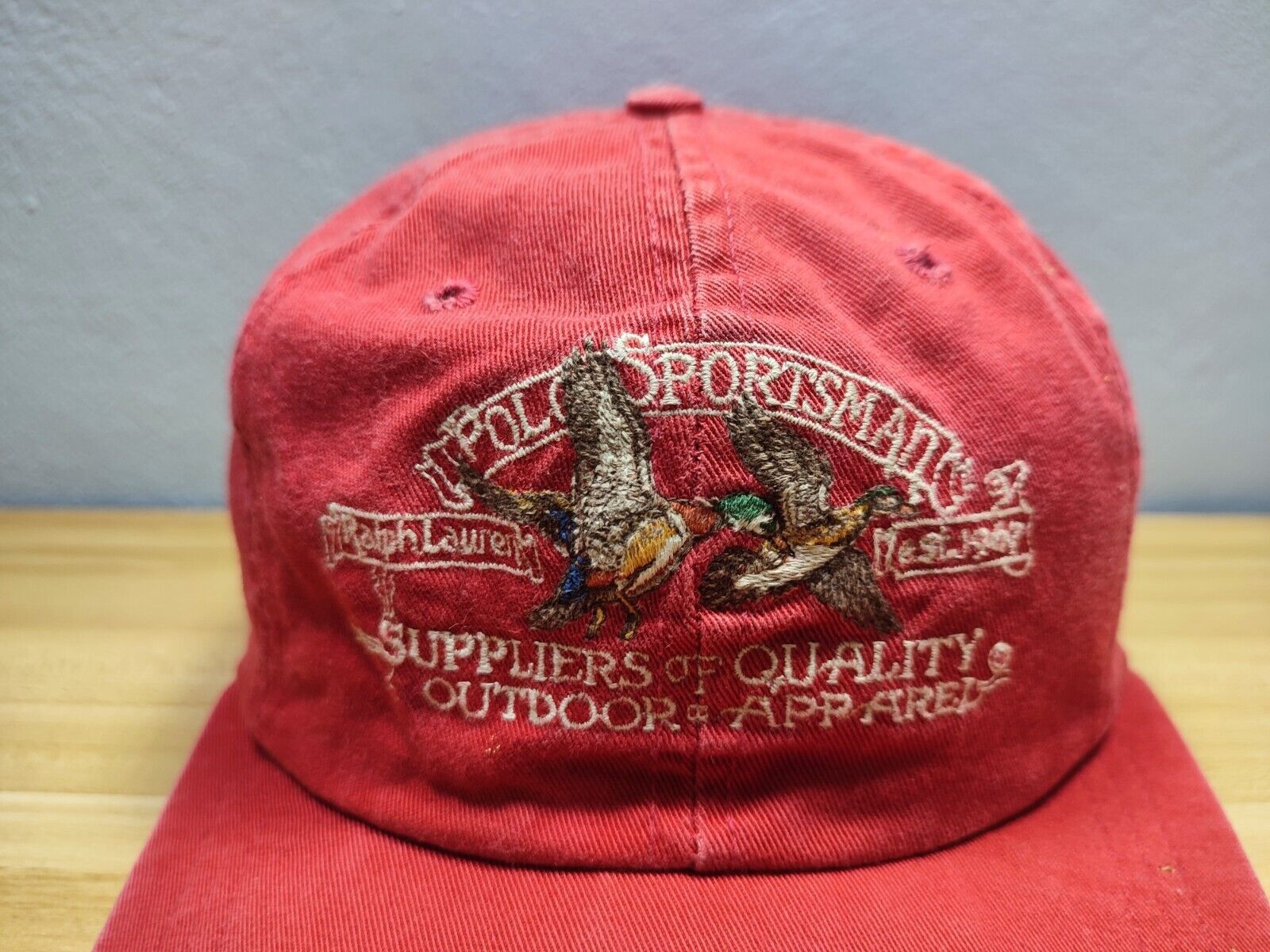 Polo Ralph Lauren Vintage Polo Ralph Lauren Sportsman Fitted Hat Cap Size 34 - 4 Thumbnail