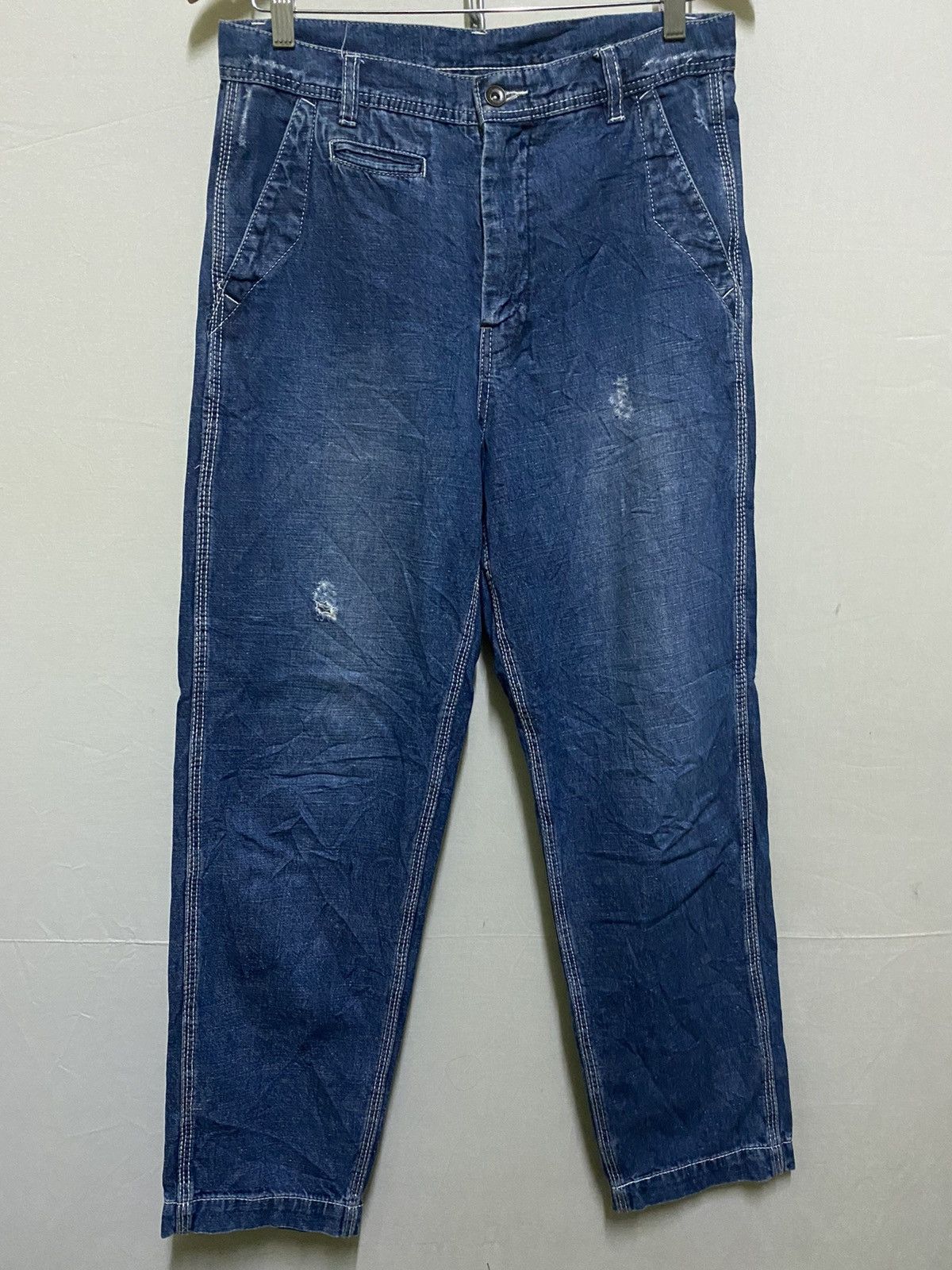Japanese Brand Kelen Usn Army Pants Vintage Style Size US 30 / EU 46 - 1 Thumbnail