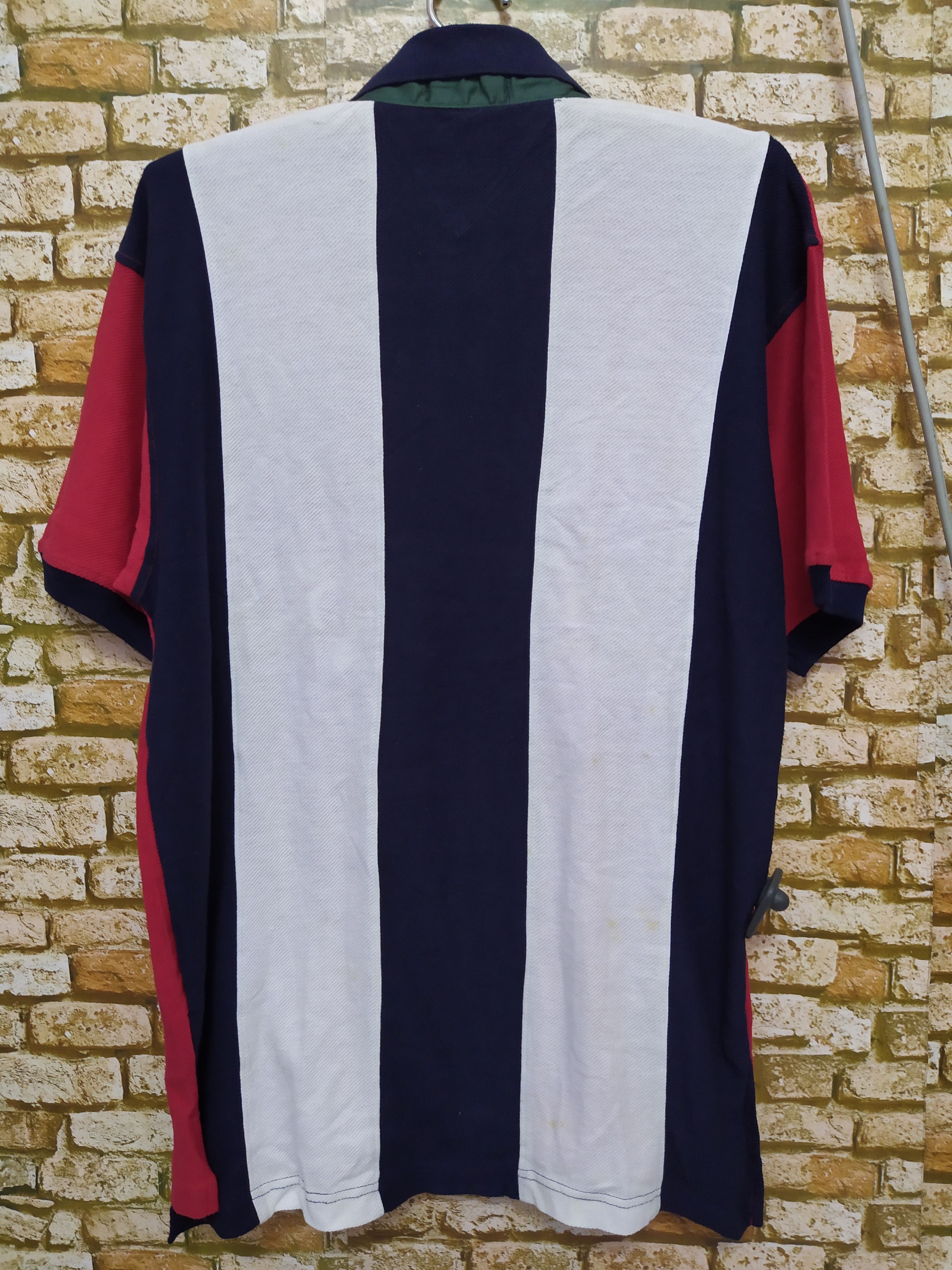 Tommy Hilfiger × Vintage 90s TOMMY HILFIGER BIG LOGO POLO (B267) Size US M / EU 48-50 / 2 - 3 Thumbnail
