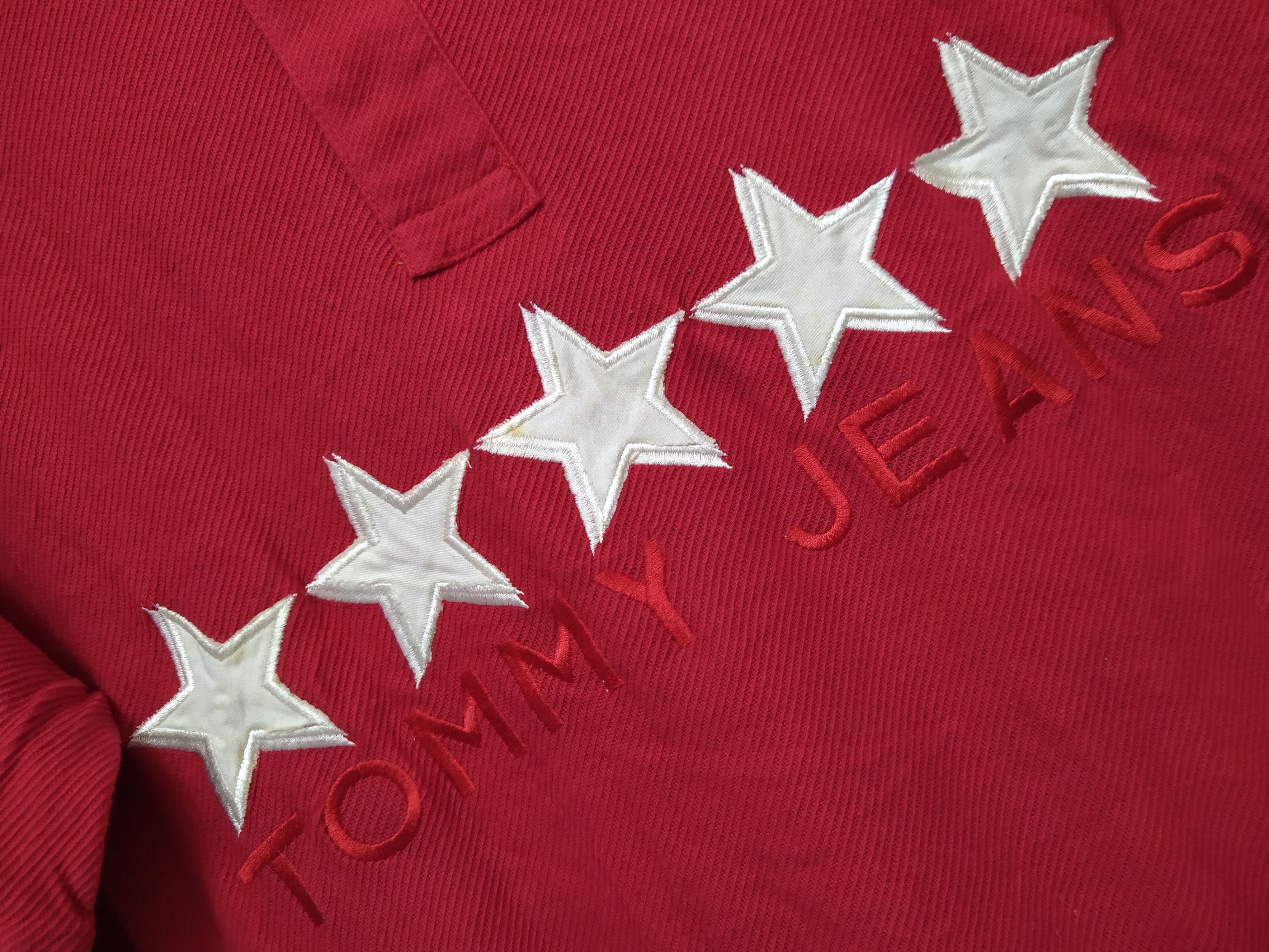 Tommy Hilfiger × Vintage 90s TOMMY HILFIGER BIG LOGO POLO (B267) Size US M / EU 48-50 / 2 - 2 Thumbnail