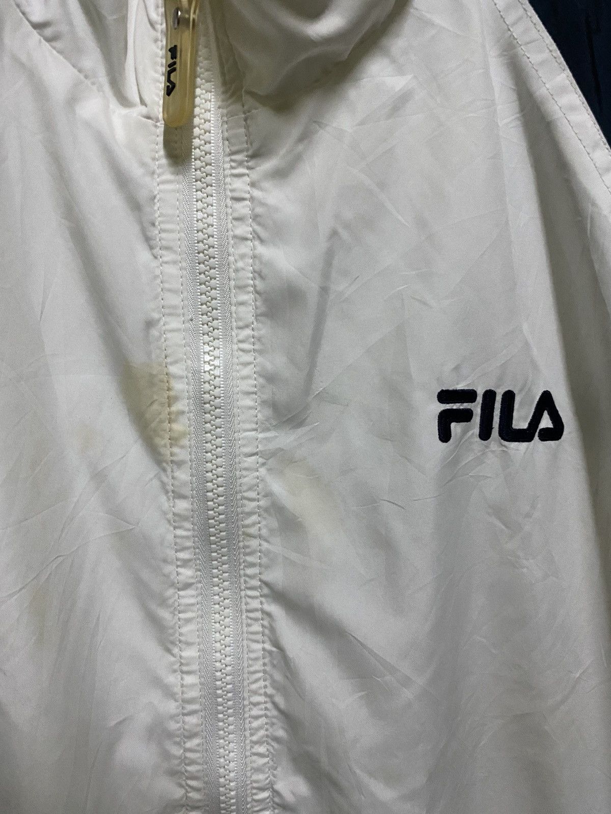 Fila Fila Windbreaker Zipper Big Logo Size US M / EU 48-50 / 2 - 4 Thumbnail
