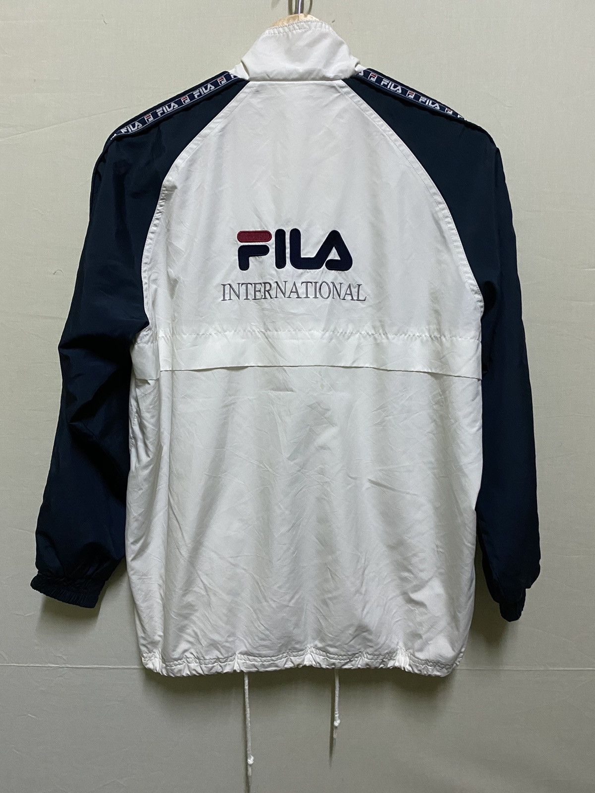 Fila Fila Windbreaker Zipper Big Logo Size US M / EU 48-50 / 2 - 7 Thumbnail