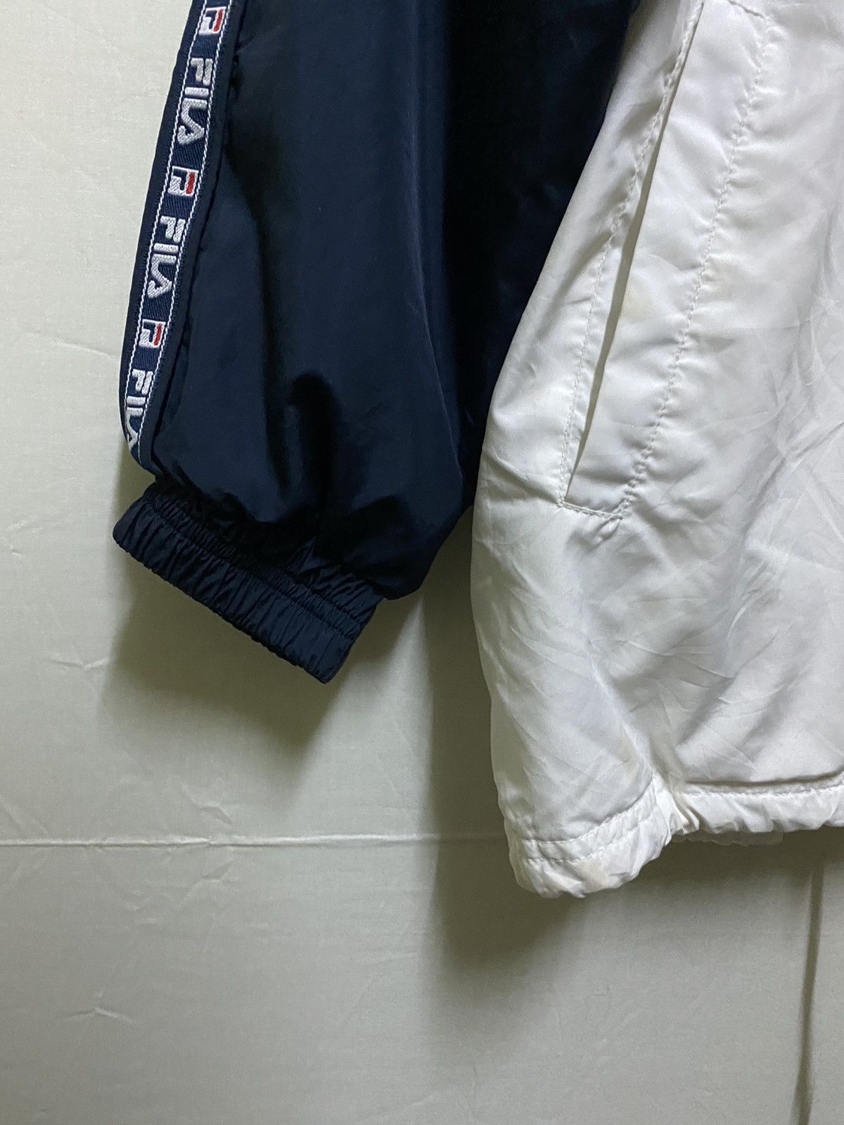 Fila Fila Windbreaker Zipper Big Logo Size US M / EU 48-50 / 2 - 3 Thumbnail