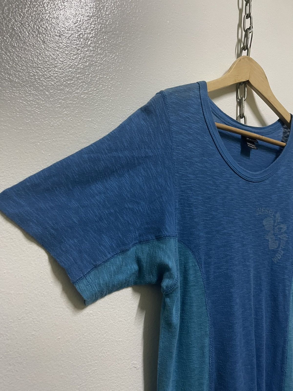 Diesel × Vintage Diesel Short Sleeve Hybrid T Shirt Size L / US 10 / IT 46 - 2 Thumbnail