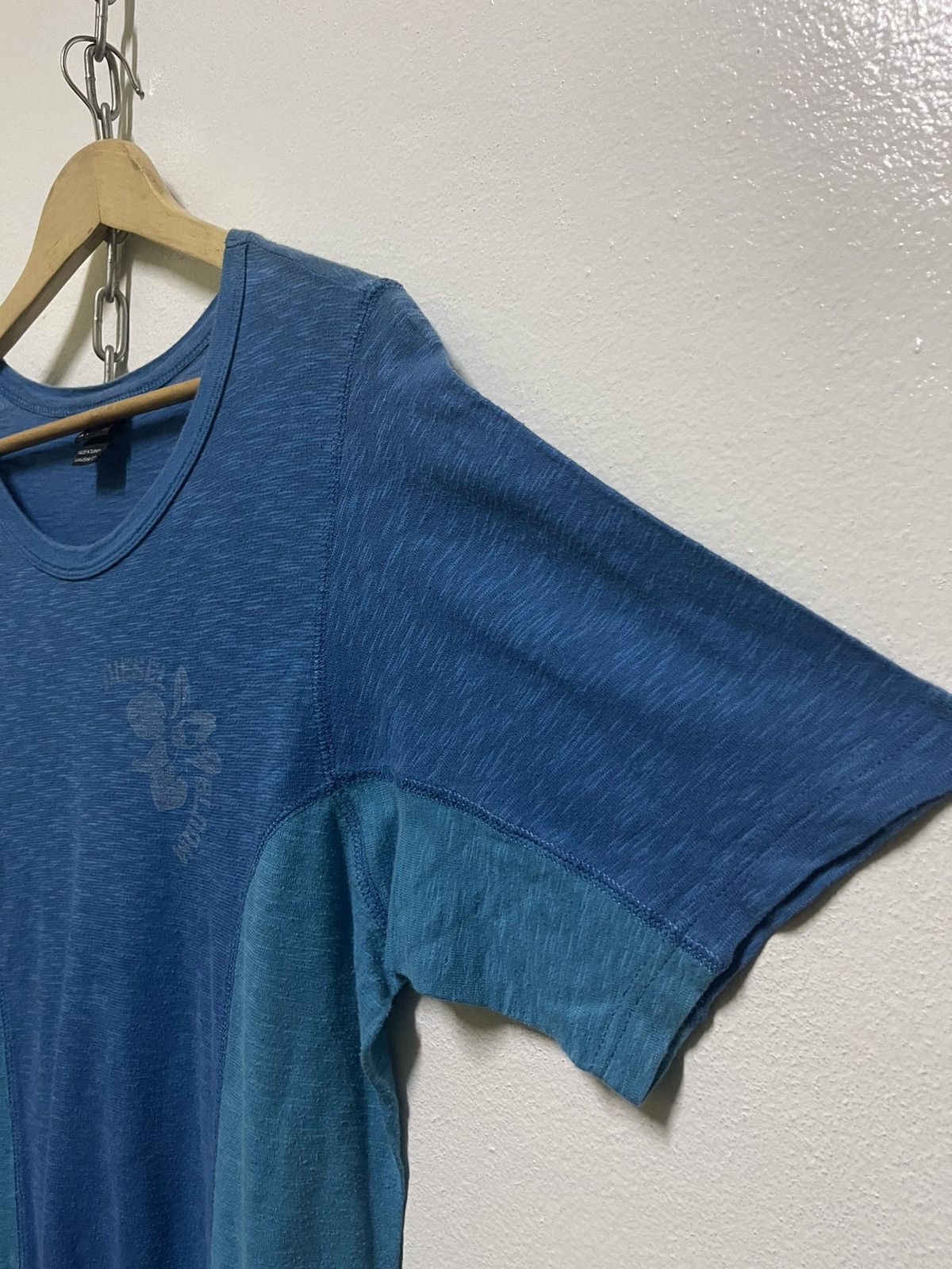 Diesel × Vintage Diesel Short Sleeve Hybrid T Shirt Size L / US 10 / IT 46 - 4 Thumbnail