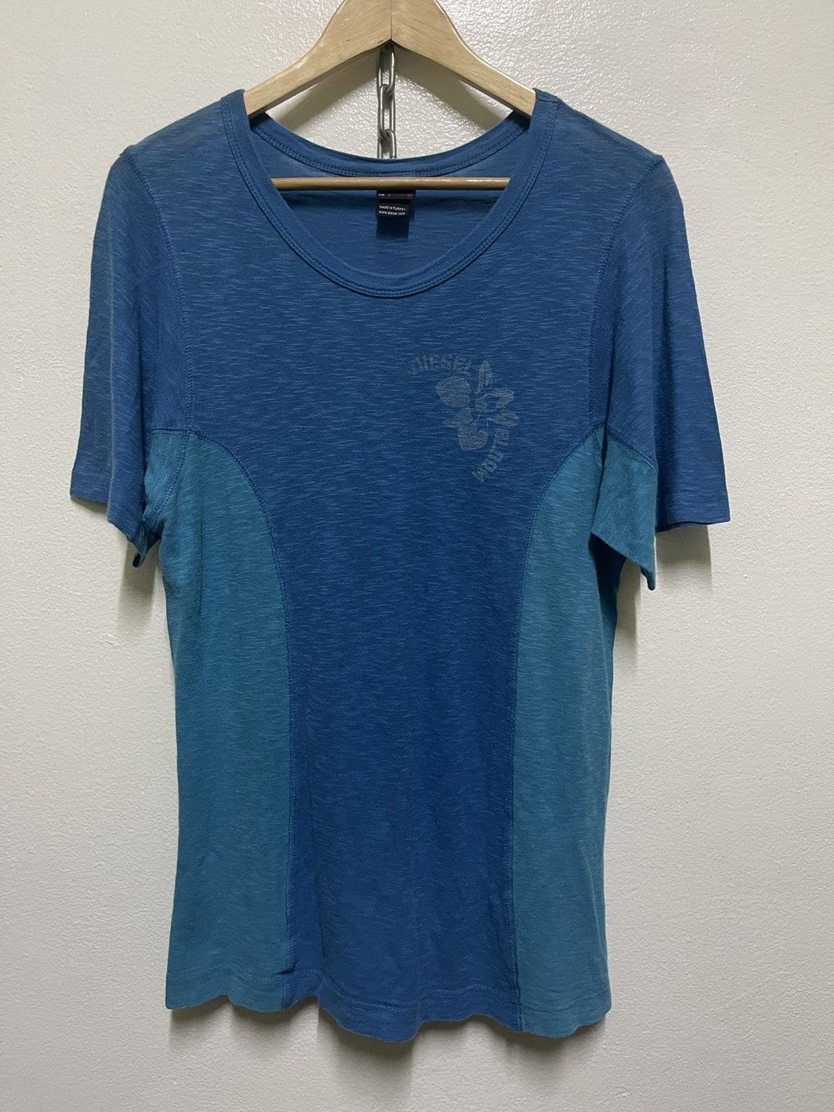 Diesel × Vintage Diesel Short Sleeve Hybrid T Shirt Size L / US 10 / IT 46 - 1 Thumbnail
