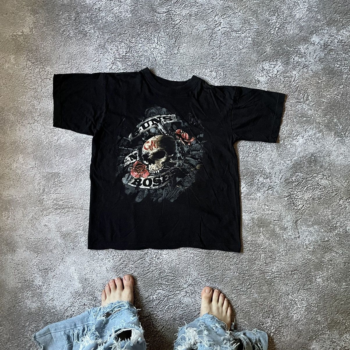 Vintage Vintage Y2K Graphic Tee Skulls Horror Grunge Black Tapered S Size US S / EU 44-46 / 1 - 1 Thumbnail
