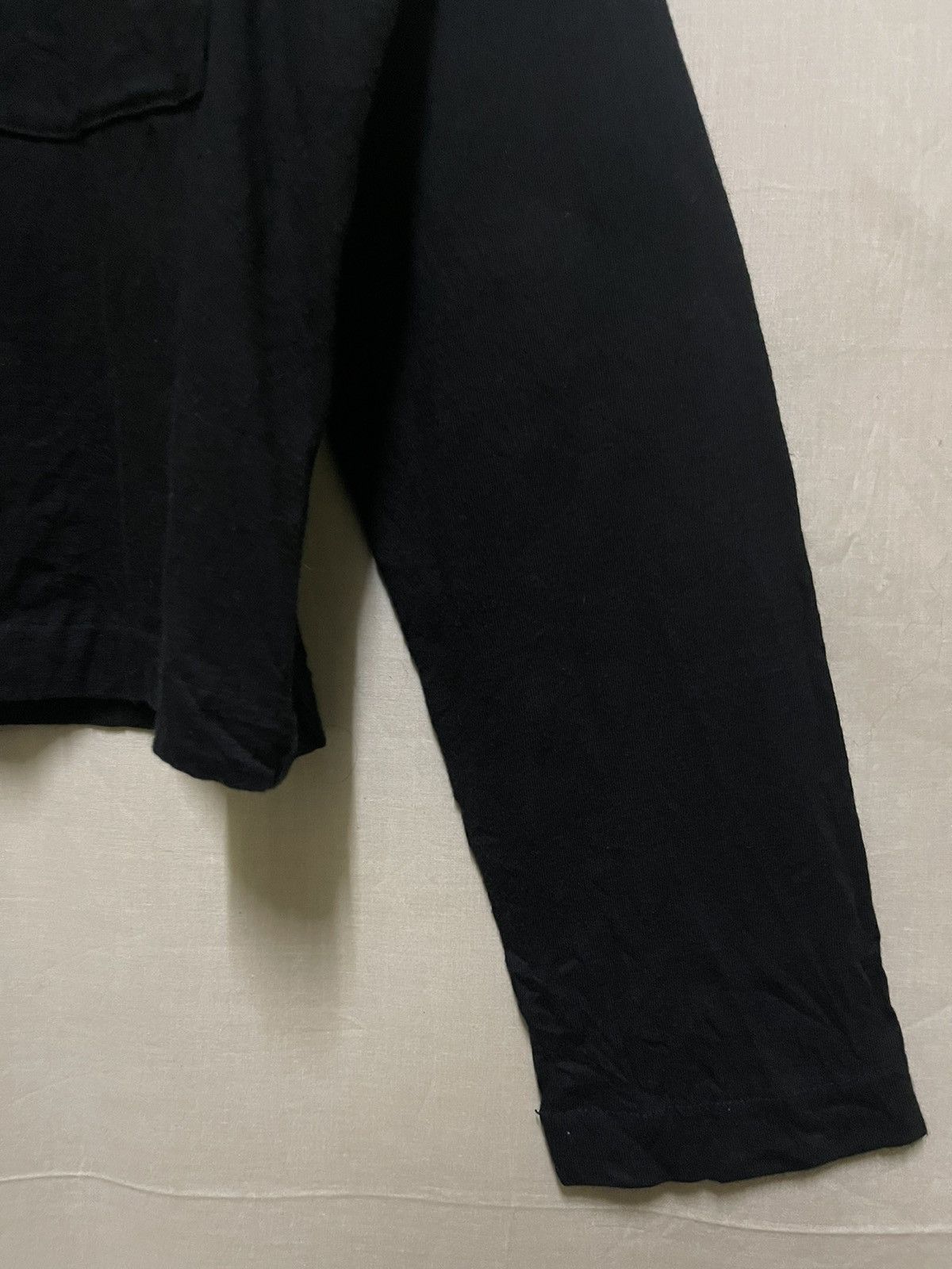 Japanese Brand × Vintage × agnes b. Agnes b. Zipper With Pocket Shirt Longsleeve Japan Size M / US 6-8 / IT 42-44 - 6 Thumbnail
