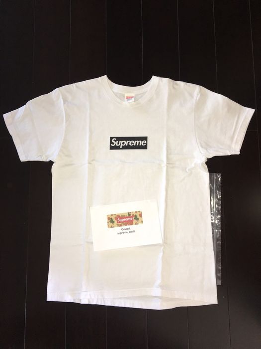 Supreme paris best sale box logo tee