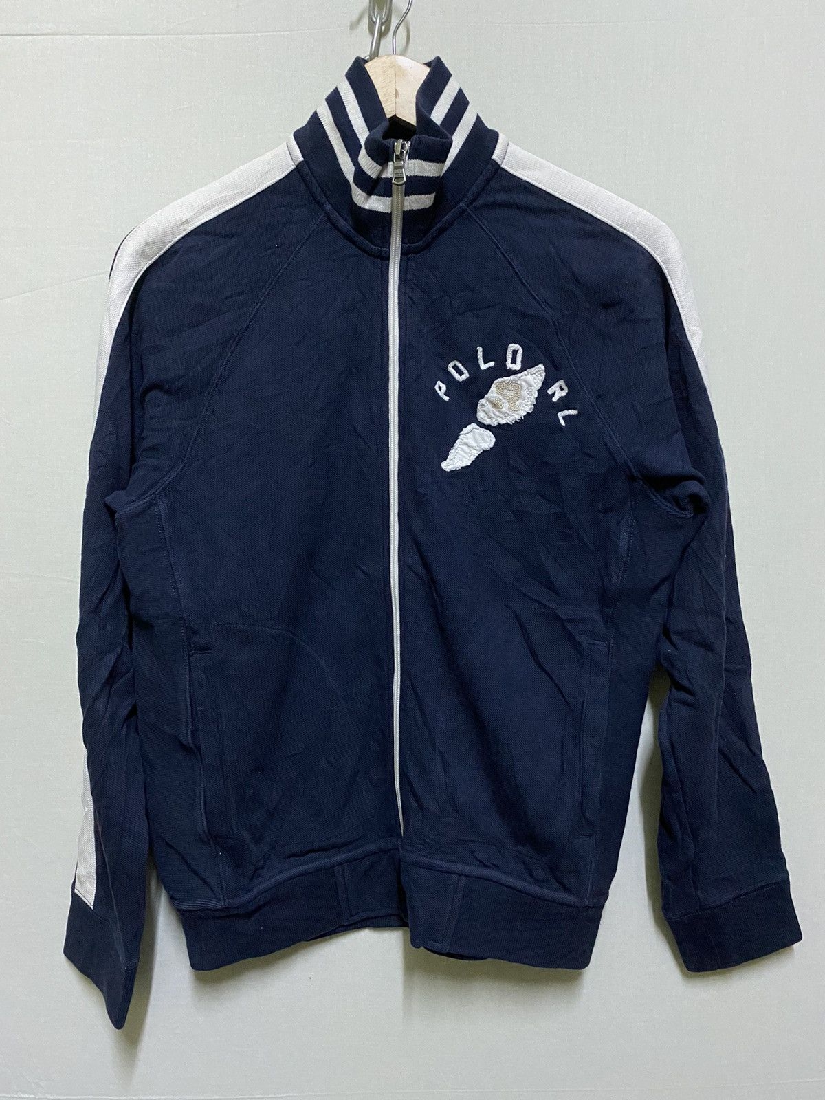 Designer × Polo Ralph Lauren PRL Zipper Sweater Embroidery Size US M / EU 48-50 / 2 - 1 Thumbnail