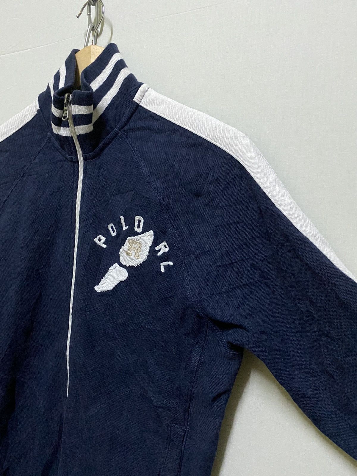 Designer × Polo Ralph Lauren PRL Zipper Sweater Embroidery Size US M / EU 48-50 / 2 - 3 Thumbnail