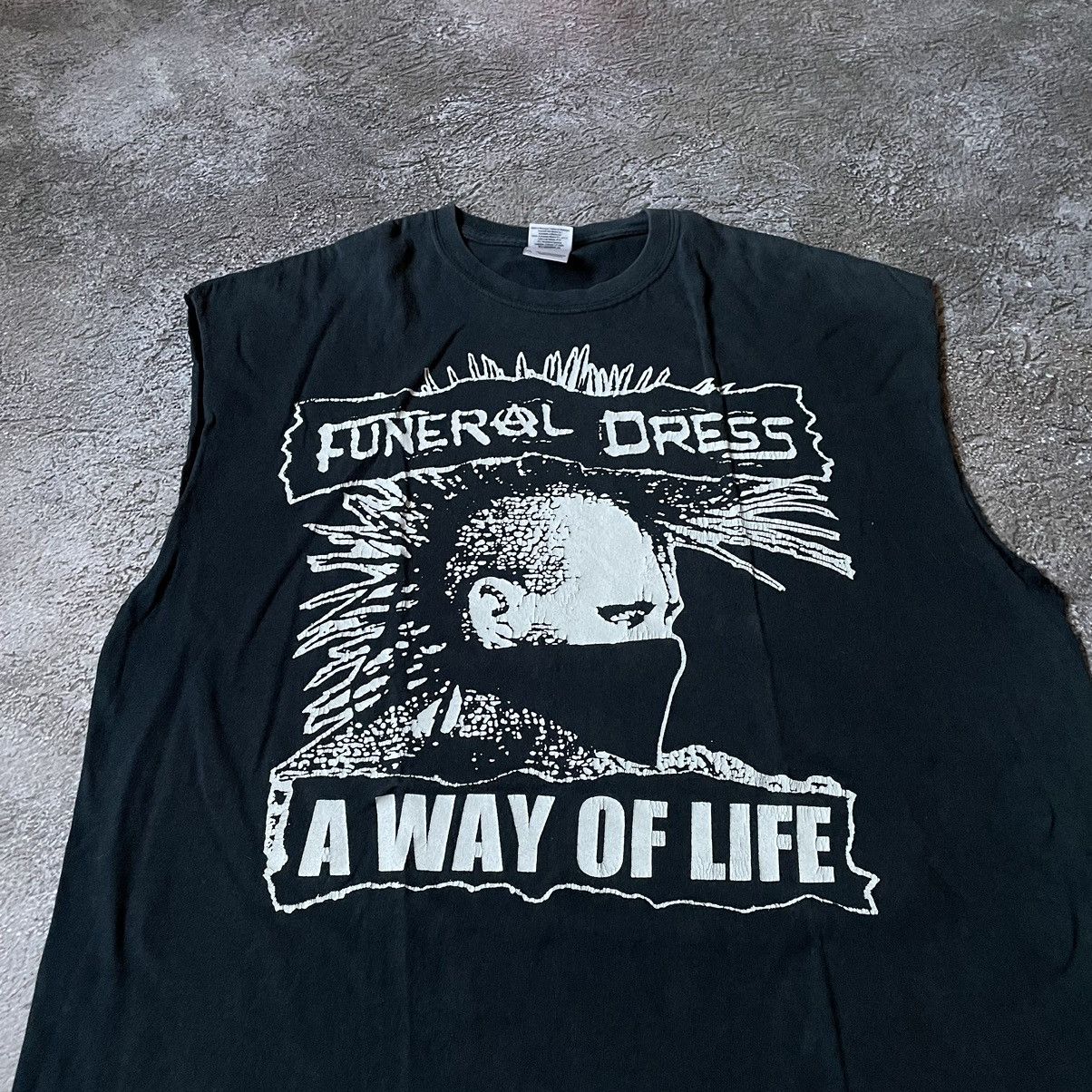Band Tees Vintage Y2K Funeral Dress Punk Blood DEAD Skulls Horror Tee Size US L / EU 52-54 / 3 - 5 Thumbnail