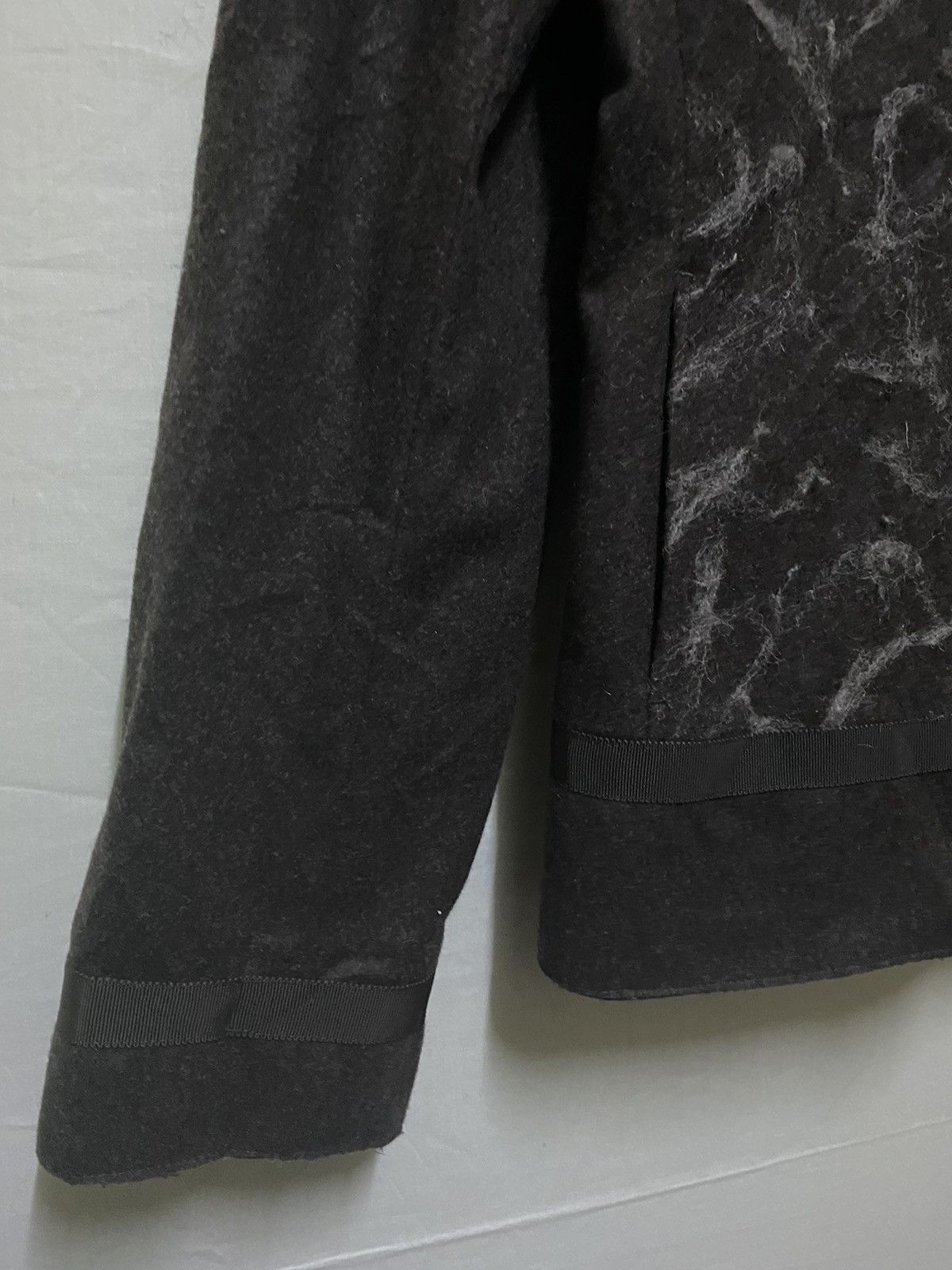 Japanese Brand Gabardine KT Wool Jacket Zipper Size US M / EU 48-50 / 2 - 2 Thumbnail