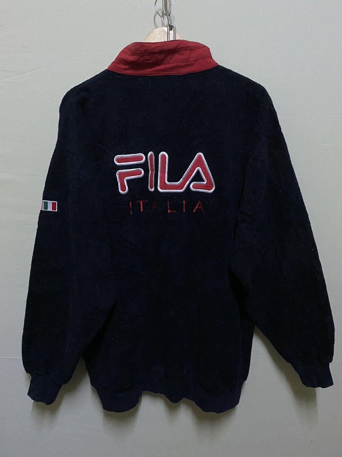 Fila Fila Pullover Fleece Big Logo Size US L / EU 52-54 / 3 - 8 Thumbnail