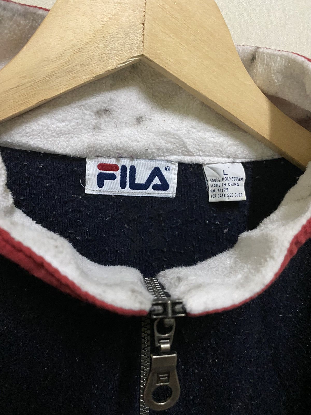 Fila Fila Pullover Fleece Big Logo Size US L / EU 52-54 / 3 - 6 Thumbnail