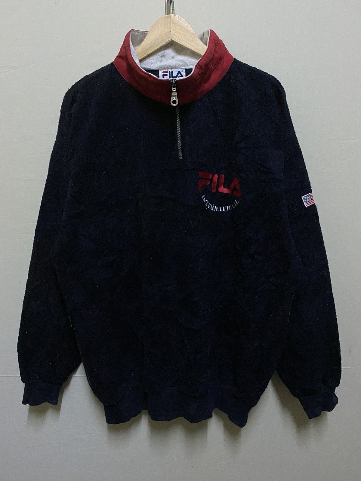 Fila Fila Pullover Fleece Big Logo Size US L / EU 52-54 / 3 - 1 Thumbnail