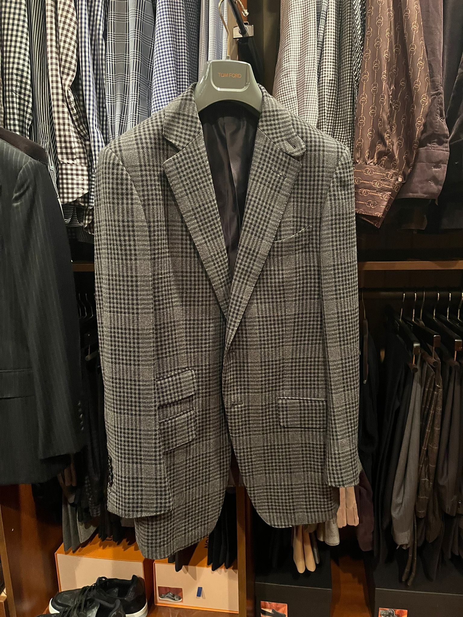 Gucci × Tom Ford Suits in Grey Size US M / EU 48-50 / 2 - 3 Thumbnail
