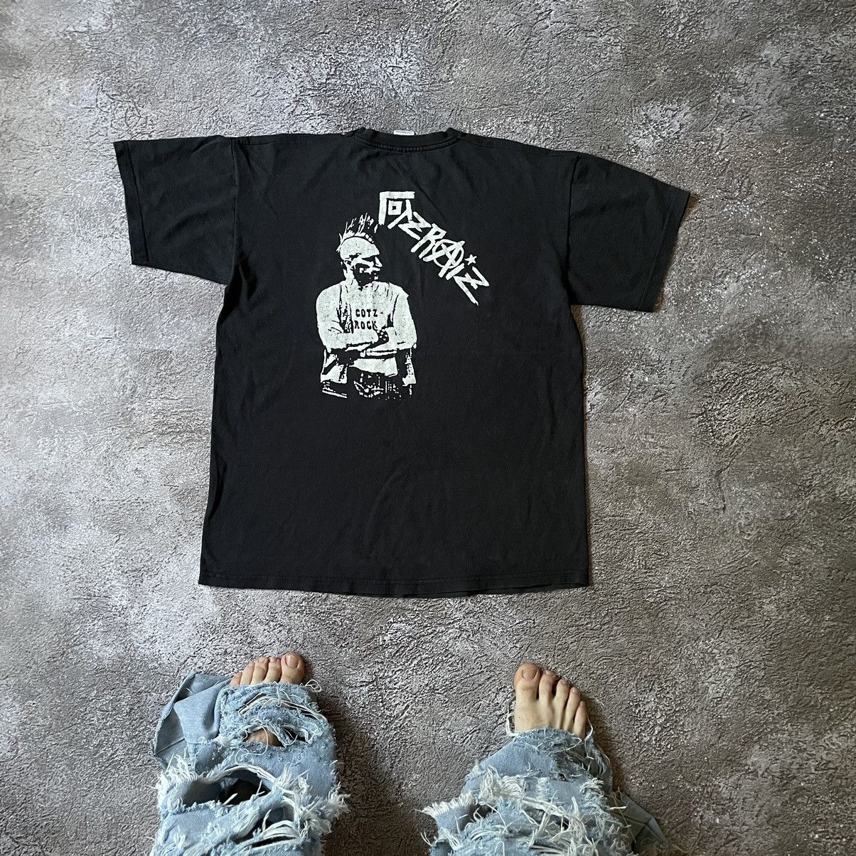 Vintage Vintage Y2K Graphic Tee Horror Skulls Dark Grunge Streetwear Size US L / EU 52-54 / 3 - 1 Thumbnail