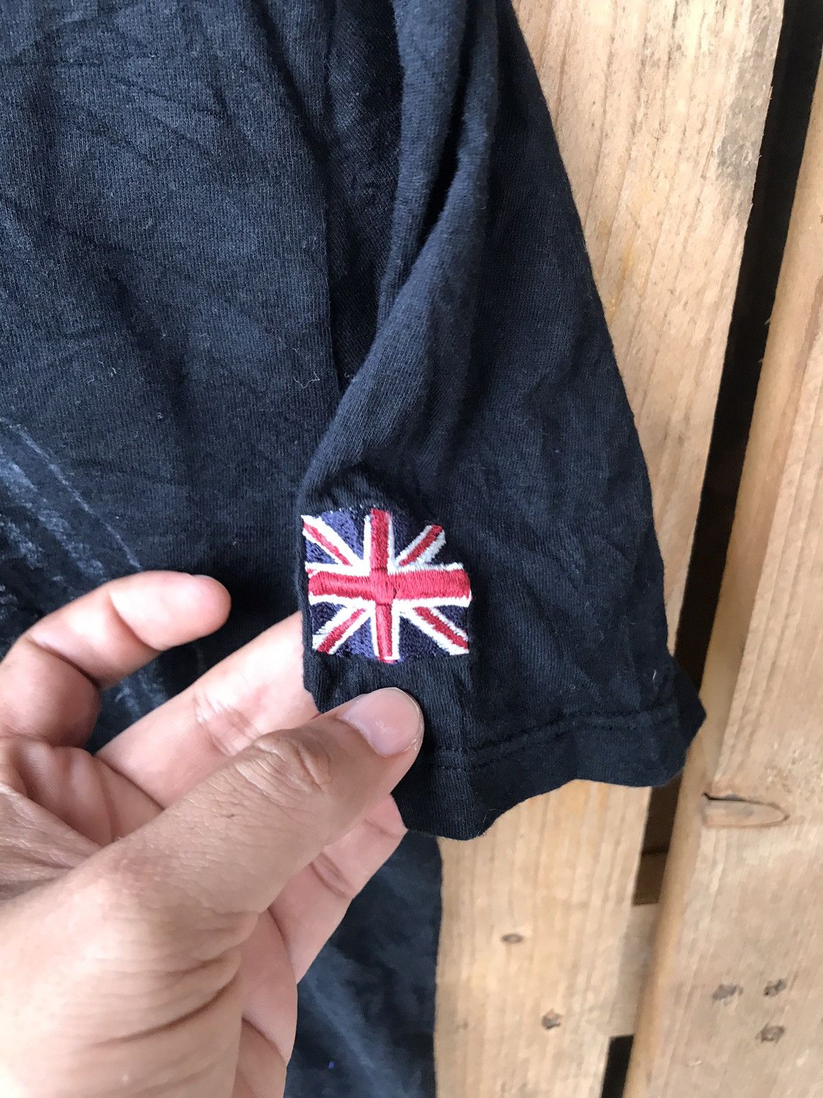 PPFM PPFM Genius Guiness Parody Graphic Union Jack Polo Size US L / EU 52-54 / 3 - 7 Thumbnail