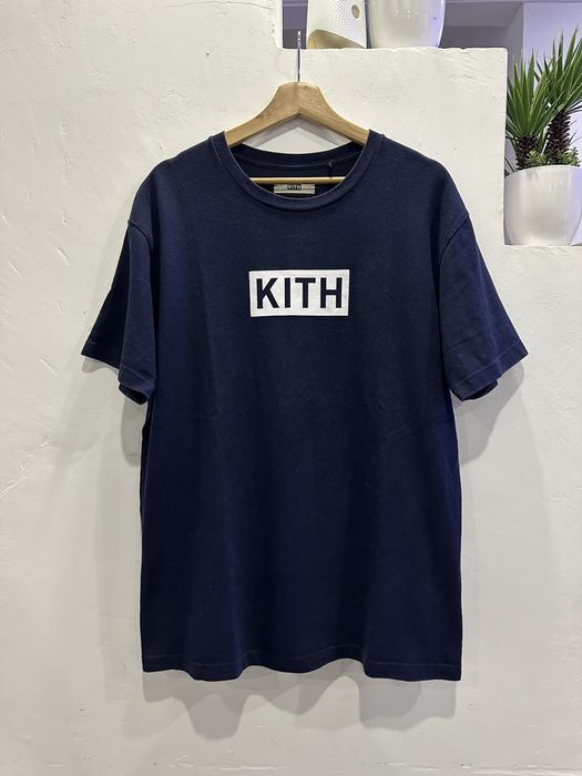 Kith Kith Box Logo Tshirt | Grailed
