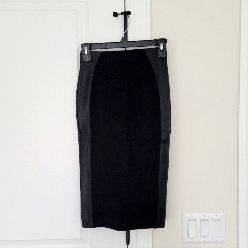 Other The Limited x Eva Longoria Power Ponte Skirt Bodycon Gift Size 23" - 5 Thumbnail