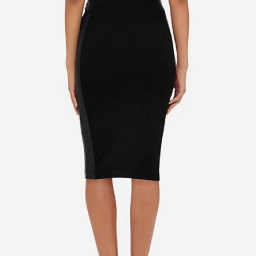 Other The Limited x Eva Longoria Power Ponte Skirt Bodycon Gift Size 23" - 2 Thumbnail