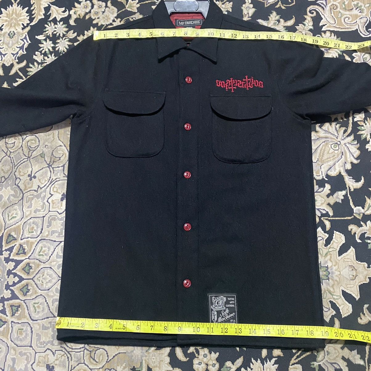 SOFTMACHINE Soft Machine Japan Wool Flannel Shirt Size US S / EU 44-46 / 1 - 14 Thumbnail