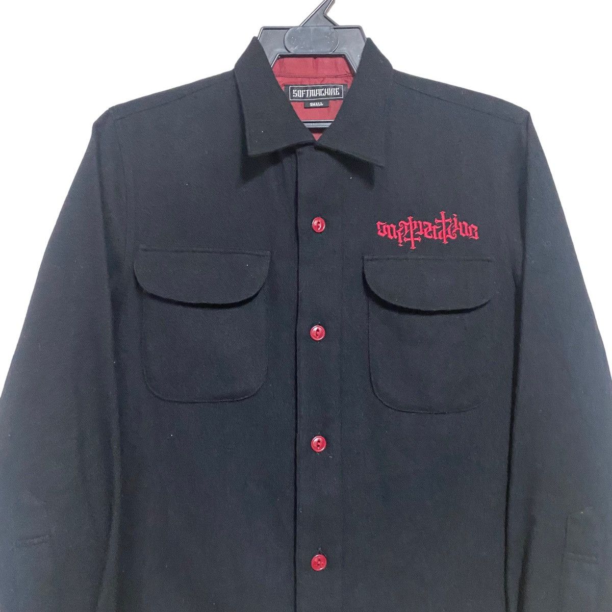 SOFTMACHINE Soft Machine Japan Wool Flannel Shirt Size US S / EU 44-46 / 1 - 3 Thumbnail