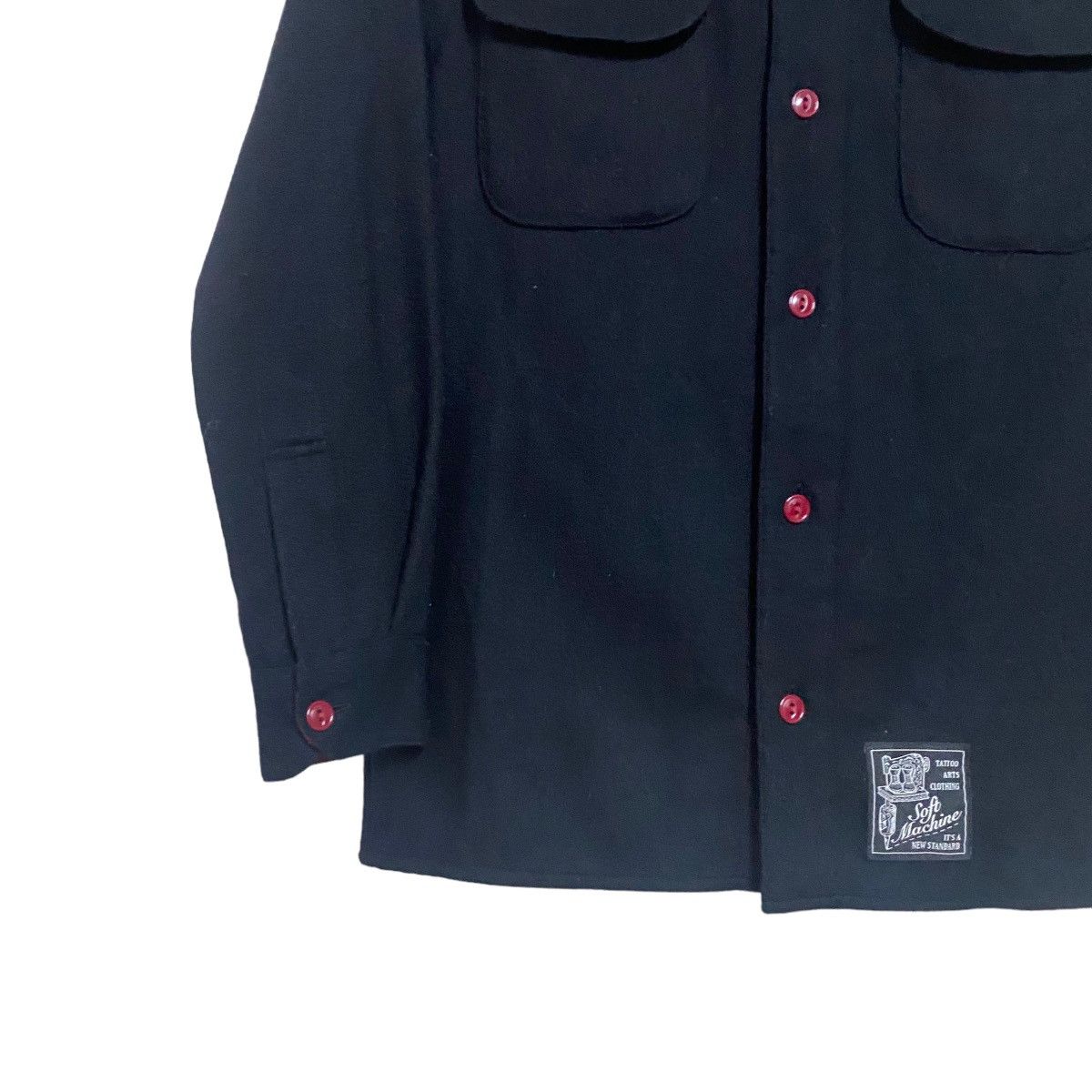 SOFTMACHINE Soft Machine Japan Wool Flannel Shirt Size US S / EU 44-46 / 1 - 4 Thumbnail