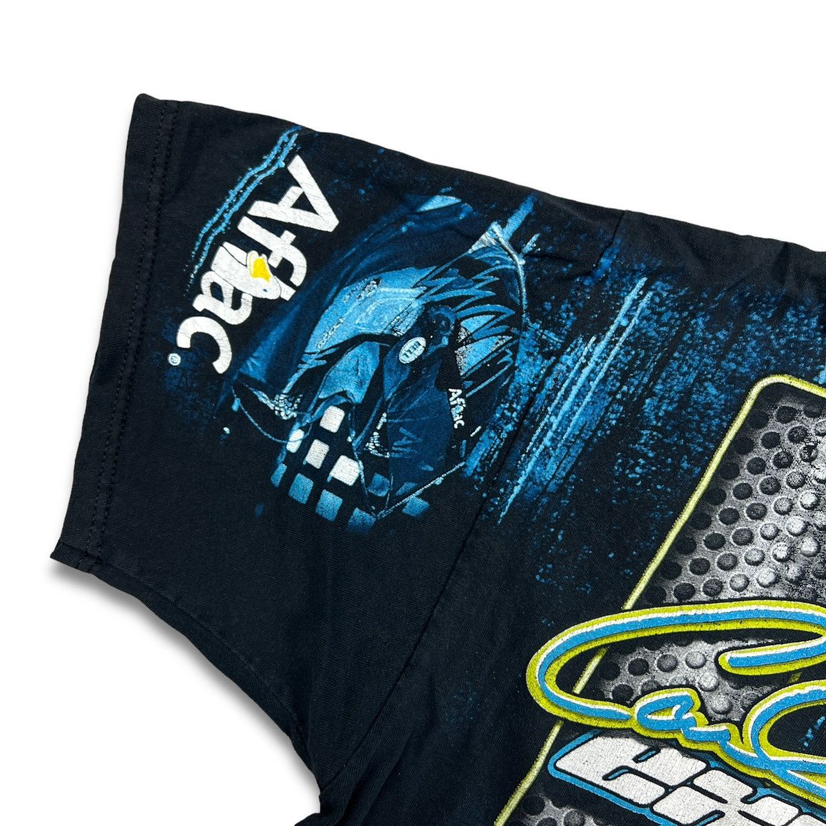 NASCAR Vintage Y2K Carl Edwards NASCAR T Shirt Graphic Racing Tee Size US XL / EU 56 / 4 - 3 Thumbnail