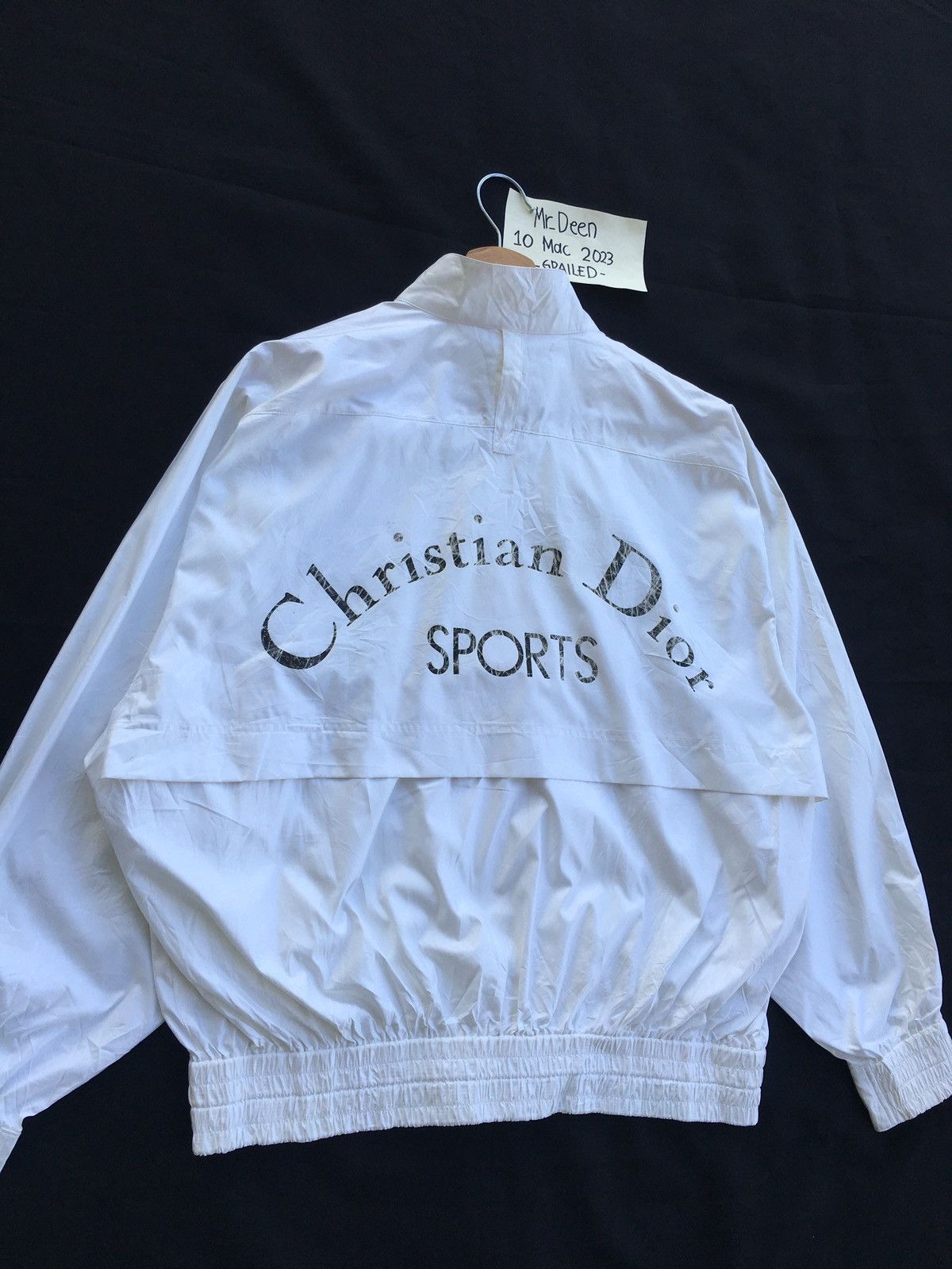 Christian Dior Monsieur Rare Vintage Christian Dior Spellout Windbreaker Size US M / EU 48-50 / 2 - 4 Thumbnail