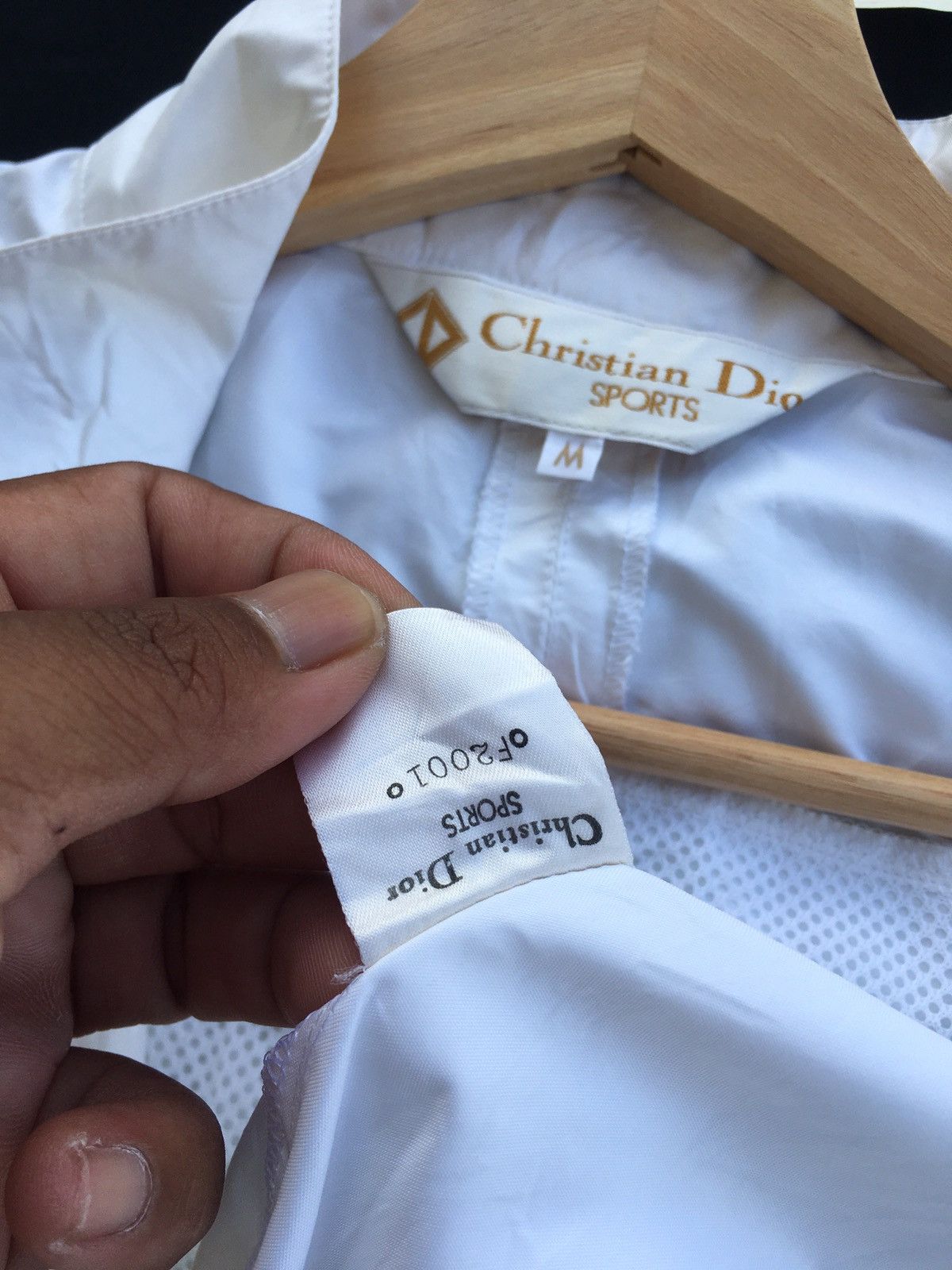 Christian Dior Monsieur Rare Vintage Christian Dior Spellout Windbreaker Size US M / EU 48-50 / 2 - 19 Thumbnail