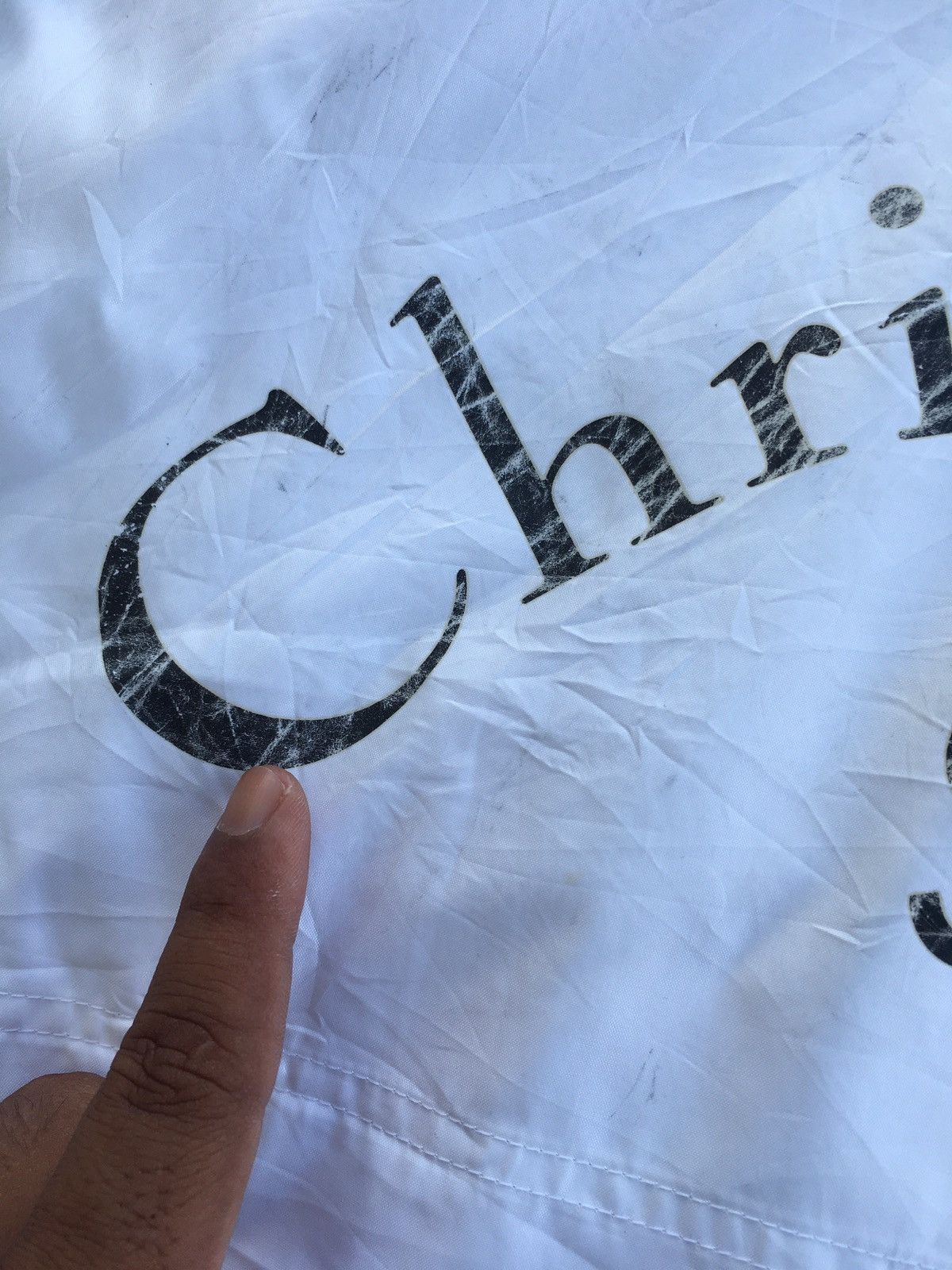 Christian Dior Monsieur Rare Vintage Christian Dior Spellout Windbreaker Size US M / EU 48-50 / 2 - 10 Thumbnail