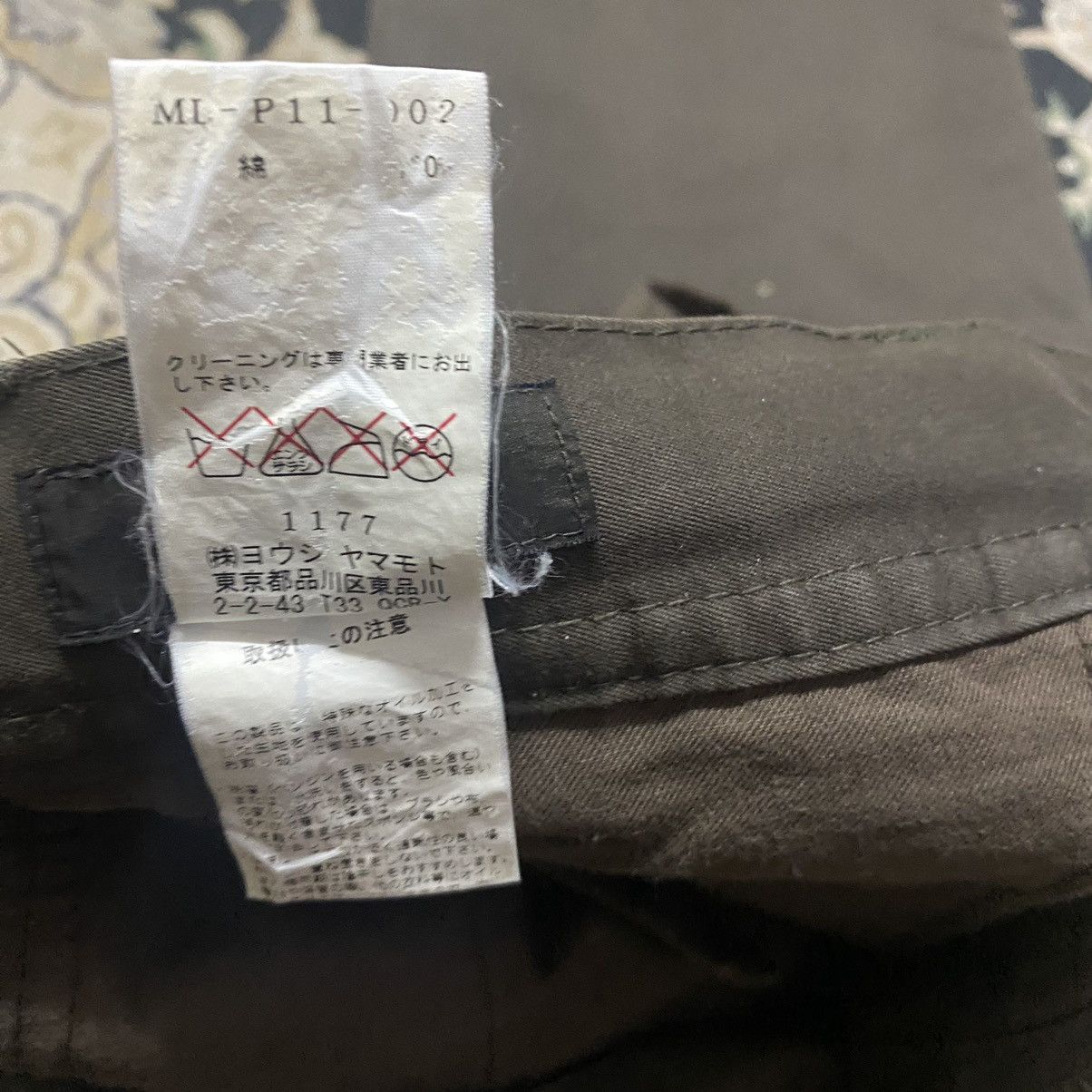 Yohji Yamamoto Y'S Yohji Yamamoto Cargo Pants Size US 31 - 18 Thumbnail
